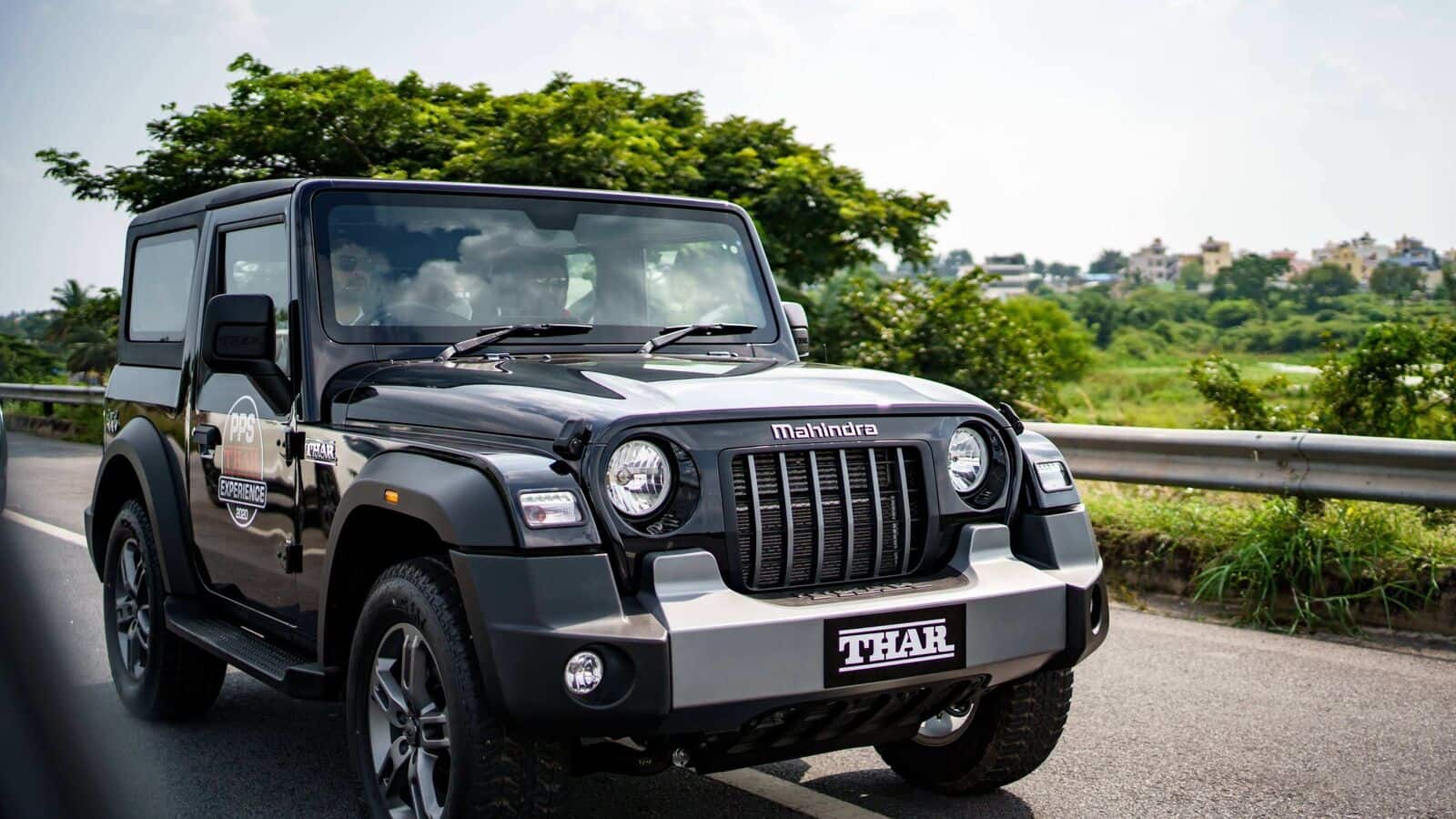1600x900 Mahindra Thar gets new brand logo, colour variants revised