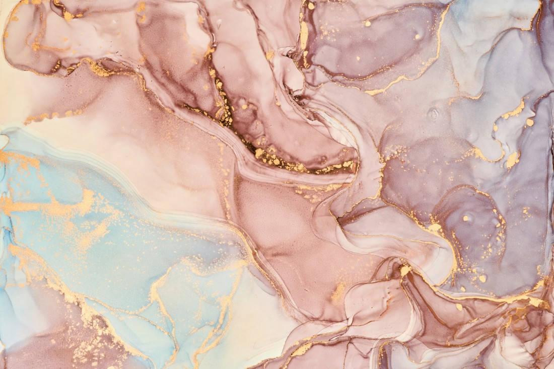 1100x733 Download Pastel And Gold Marble Desktop Wallpaper
