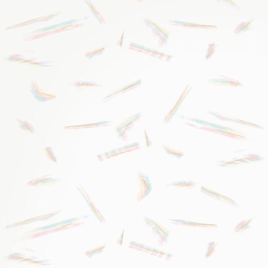 900x900 Prismatic Wallpaper, Pastel on Swan White