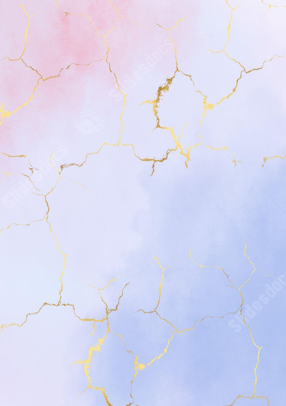 1131x1601 Texture Of Gold Foil Cracks On Watercolor Pastel Wallpaper Page Border Background Word Template And Google Docs For Free Download