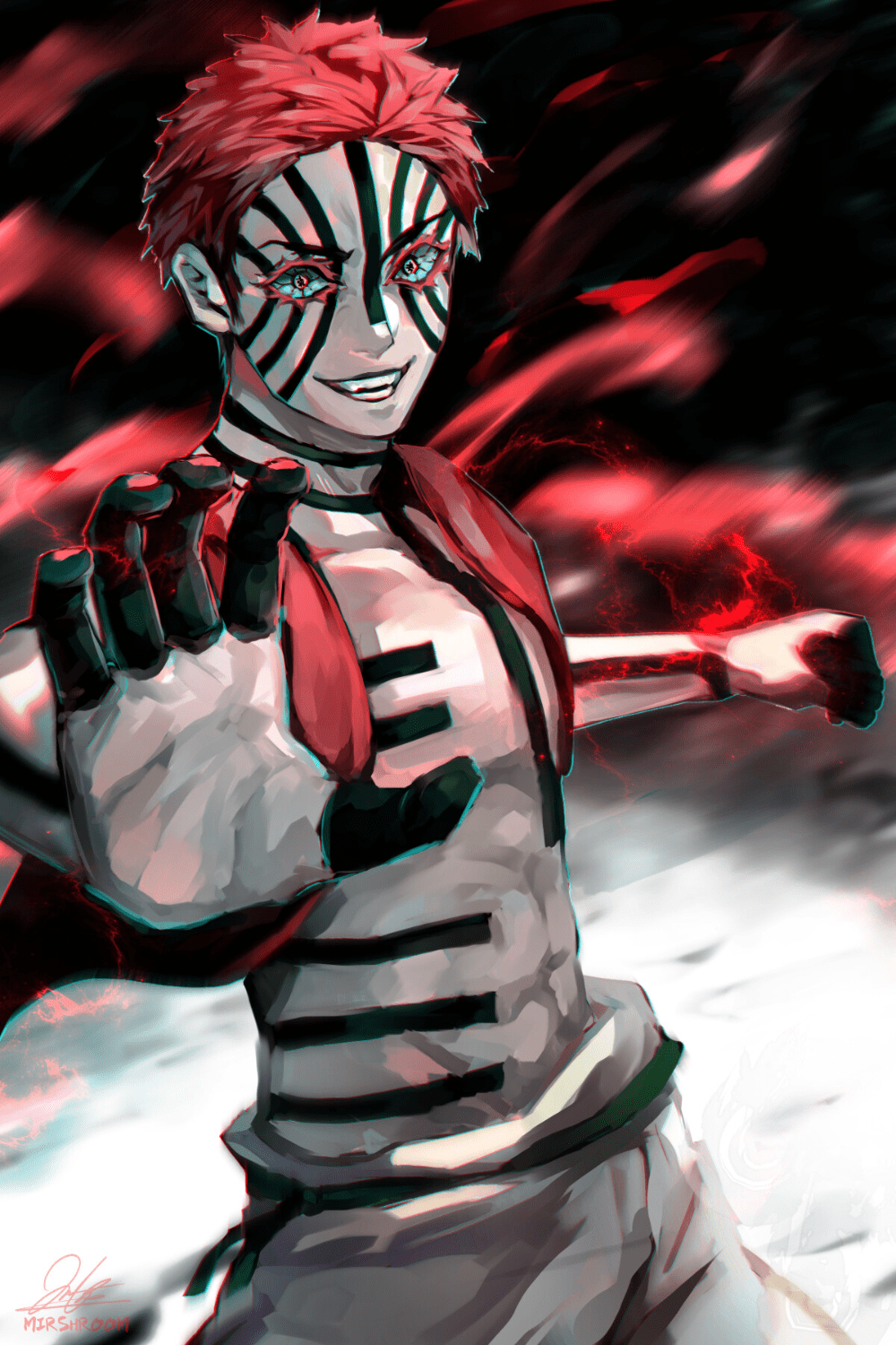 1000x1500 Akaza Wallpaper
