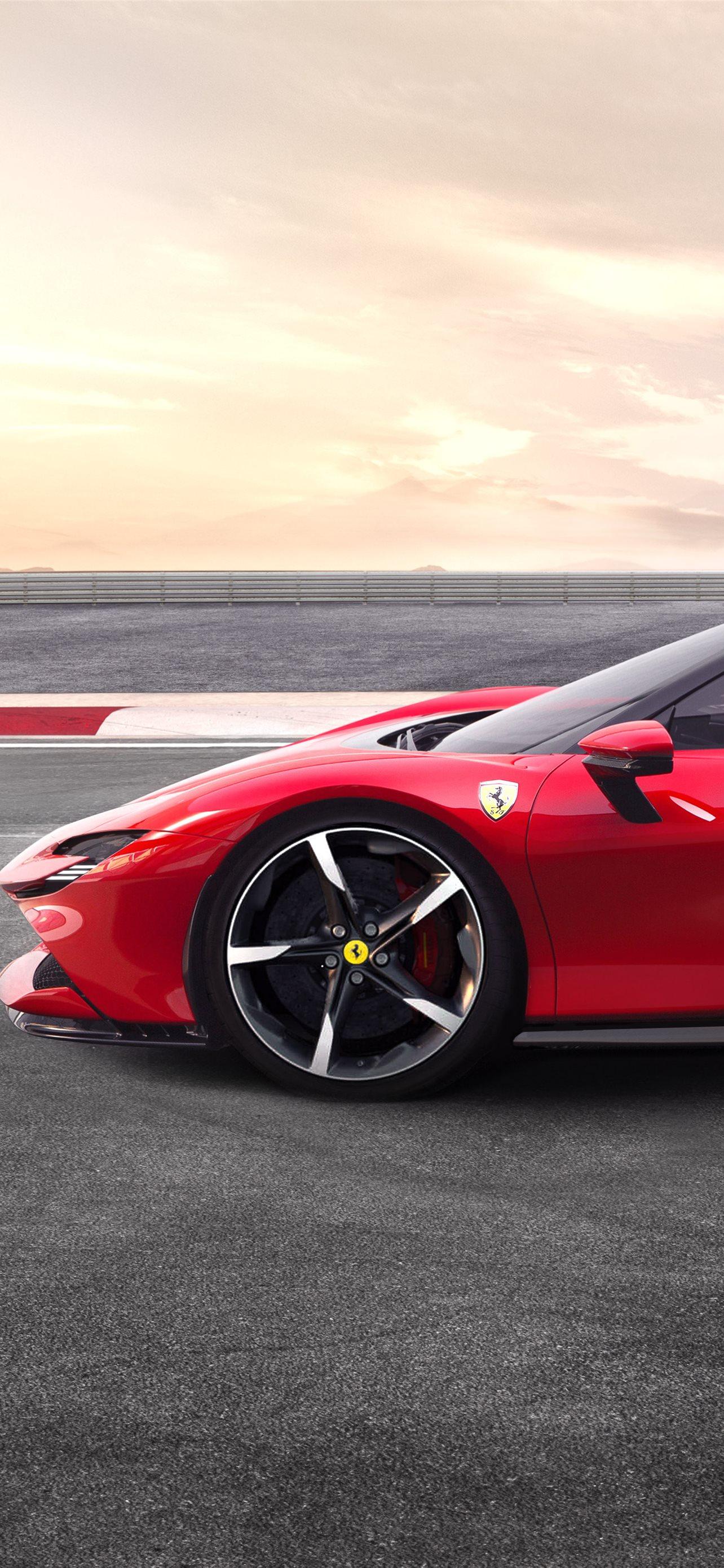 1284x2778 ferrari sf90 iPhone Wallpaper Free Download