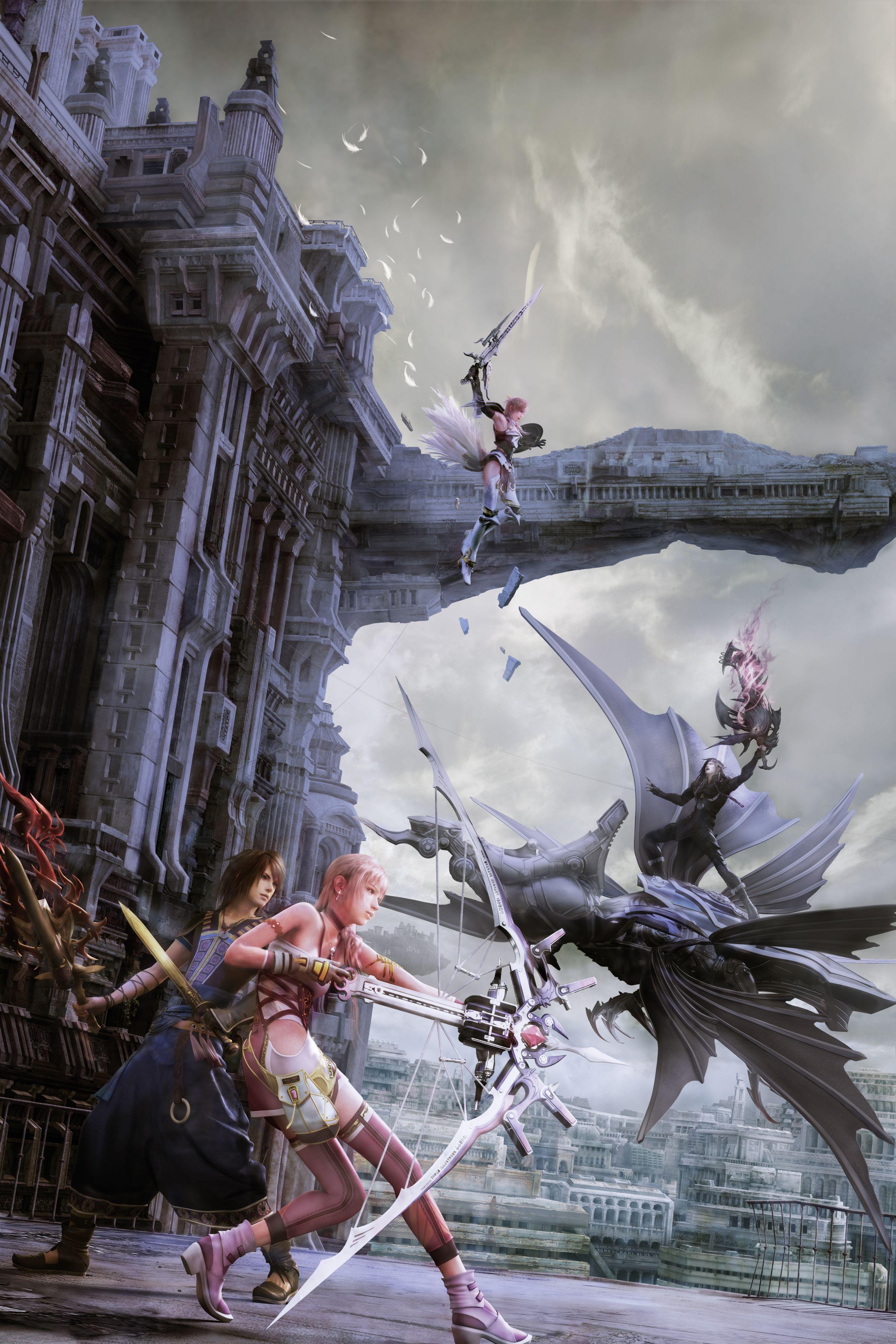 2667x4000 Phone Lightning FF13 Wallpaper