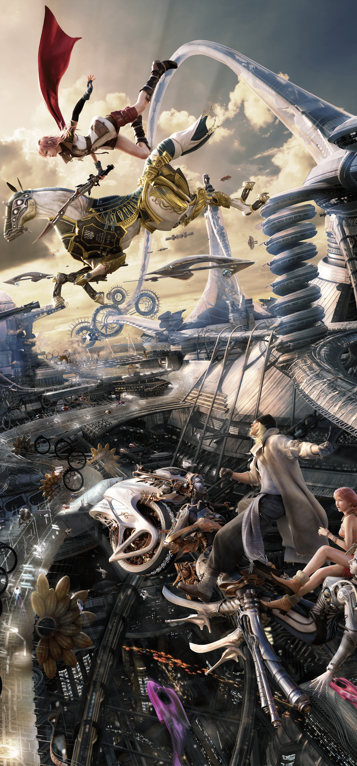 1440x3088 Final Fantasy XIII Vertical Wallpaper [1440x3088]