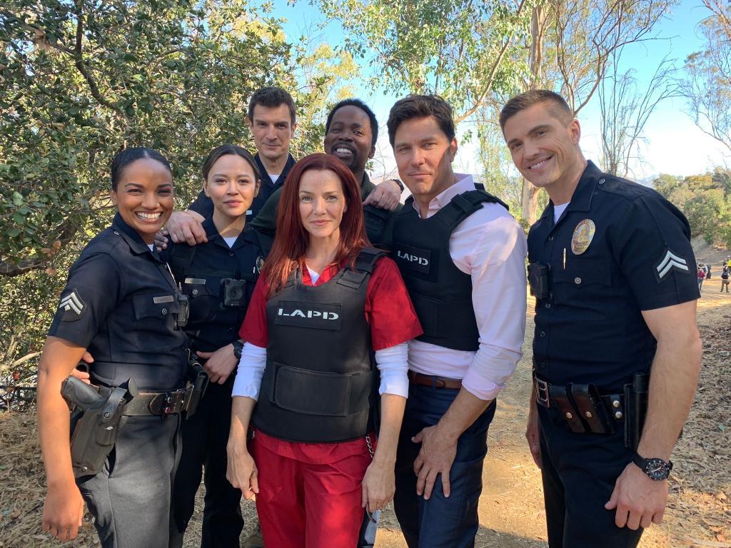 1024x768 The Rookie smiles since #TheRookie is back in less than a month!