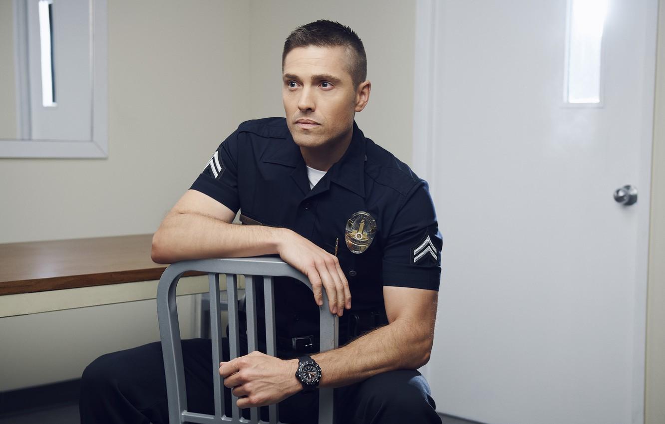 1332x850 Wallpaper police, the series, Eric Winter, Rookie, The Rookie, Eric Winter, Tim Bradford image for desktop, section фильмы