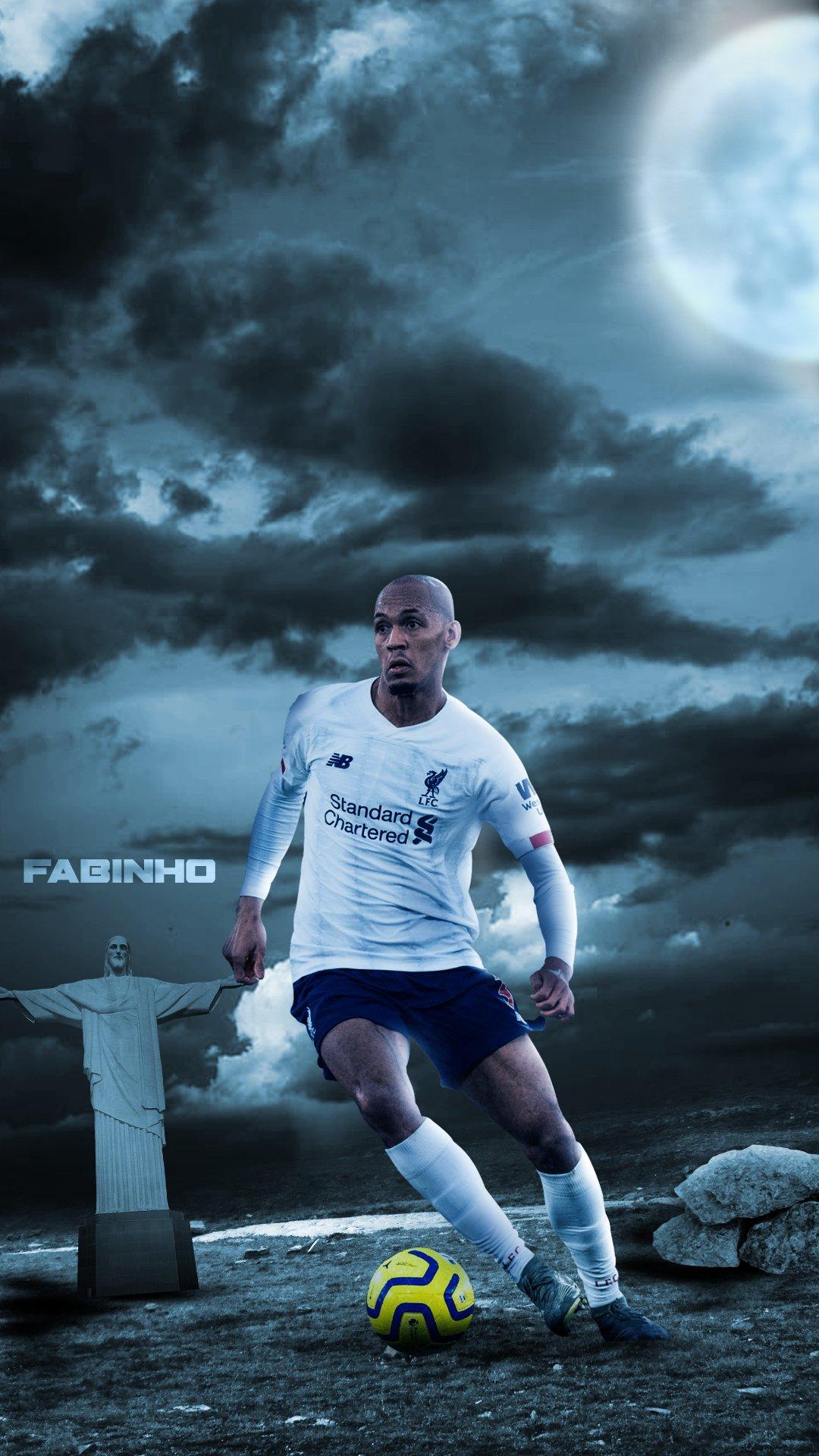 1080x1920 CAS here it is fabinho wallpaper liverpool central defensive mid joins the best cdm wallpaper one of my best works? hope u like it ❤️