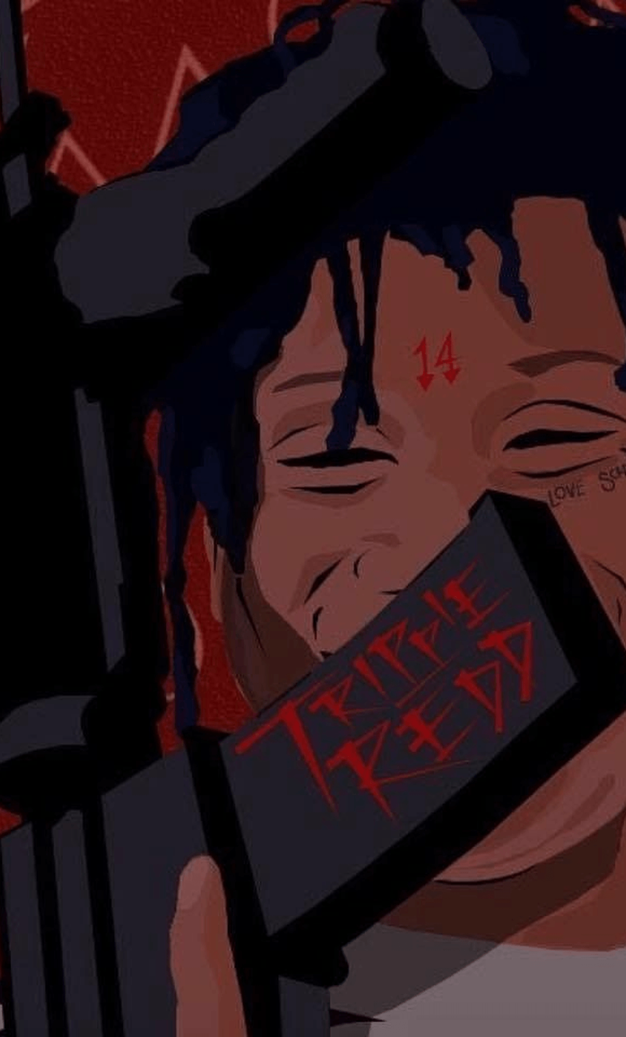 1280x2120 Hình nền Trippie Redd Nền - Biểu ngữ Contoh