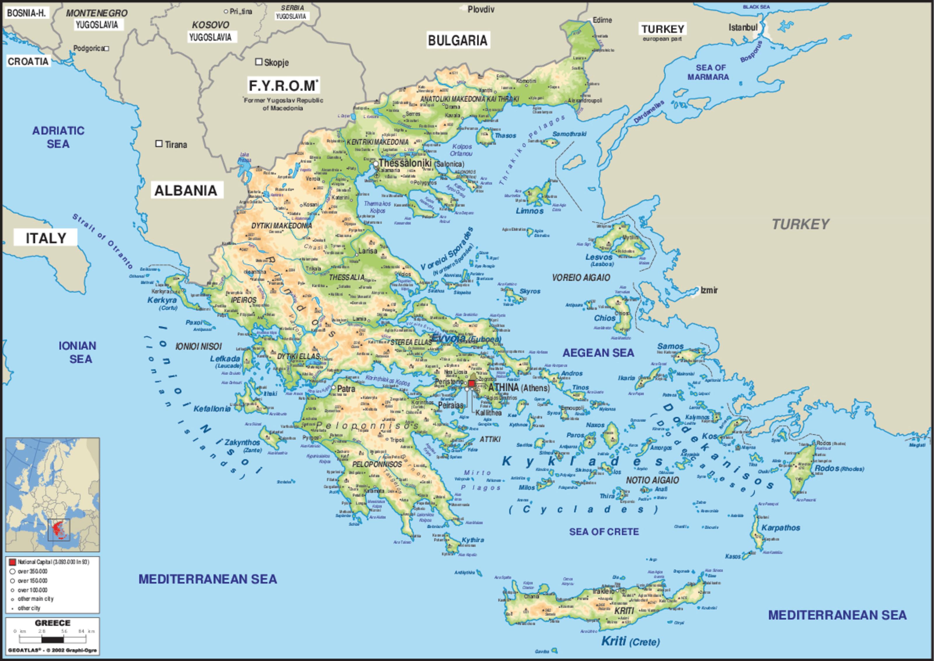 Greece Map Wallpapers - Top Free Greece Map Backgrounds - WallpaperAccess