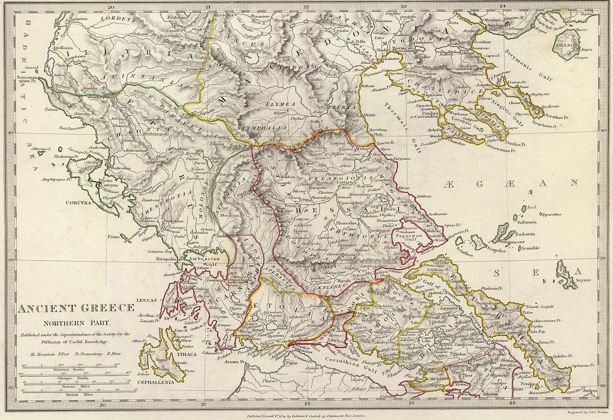 1200x822 Ancient Greece Northern Part