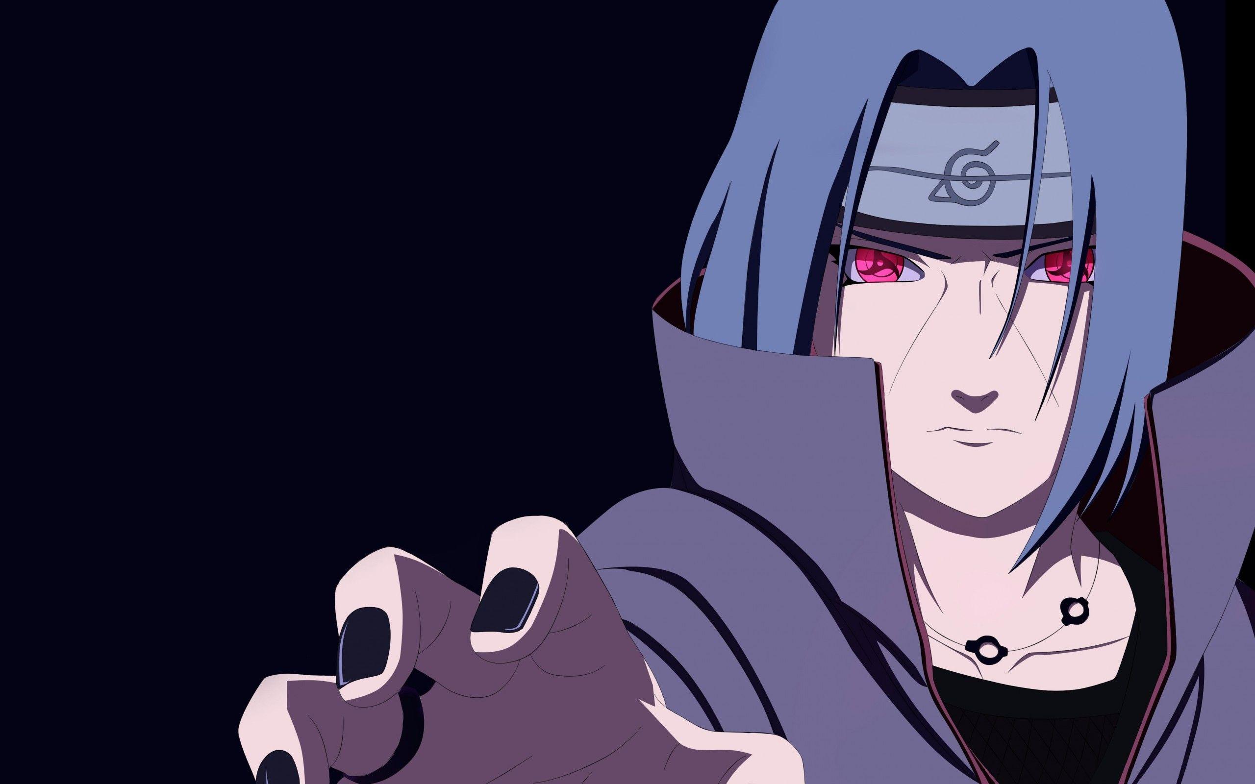 2560x1600 Download 2560x1600 Uchiha Itachi, Mangekyou Sharingan, Akatsuki, Naruto Wallpaper for MacBook Pro 13 inch