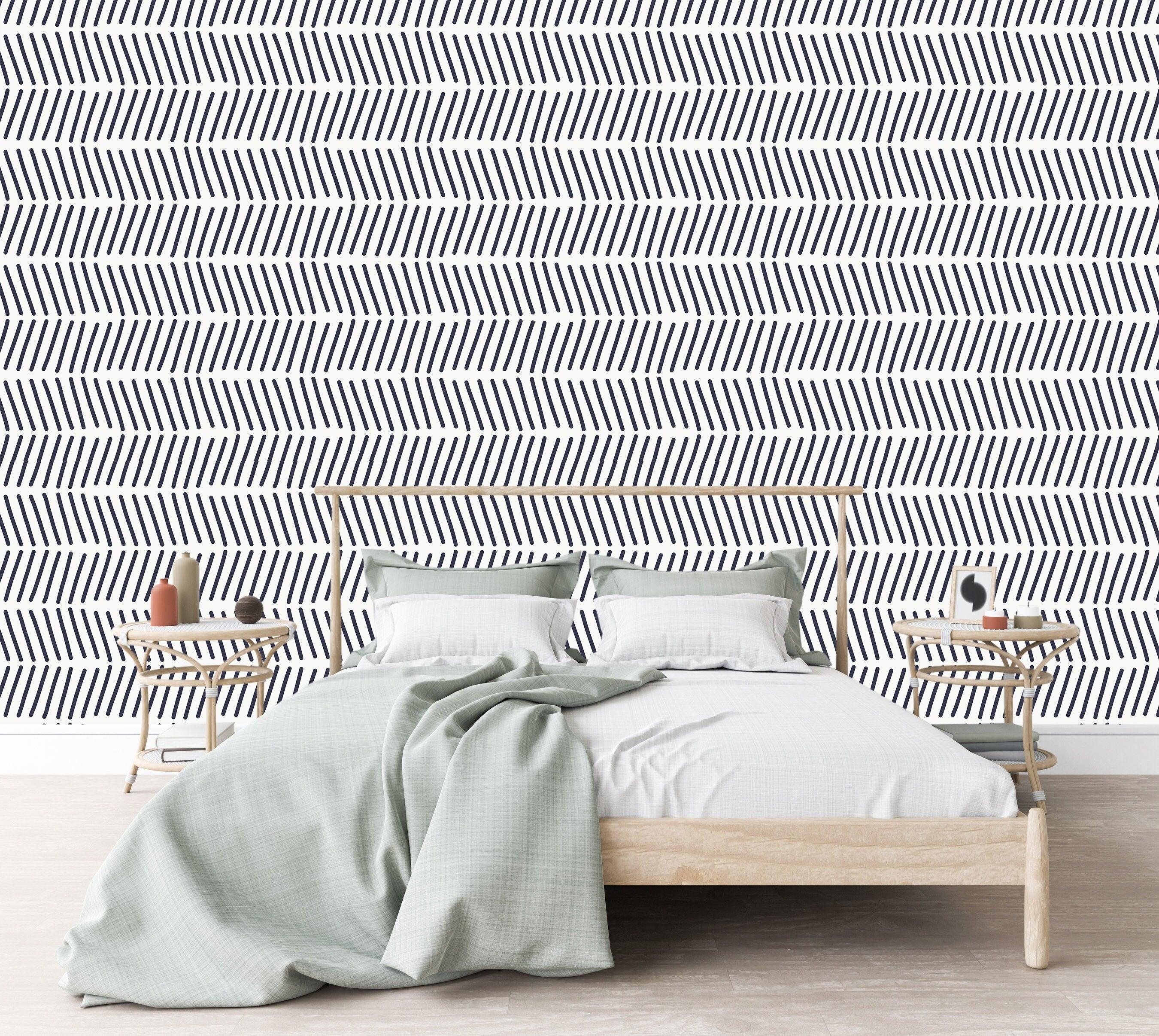 2700x2412 Black White Scandinavian Wallpaper. Wallpaper Peel and Stick. Removable Wallpaper. Wall Paper Peel And Stick. Wall Mural Wall Decor 142 JamesAndColors