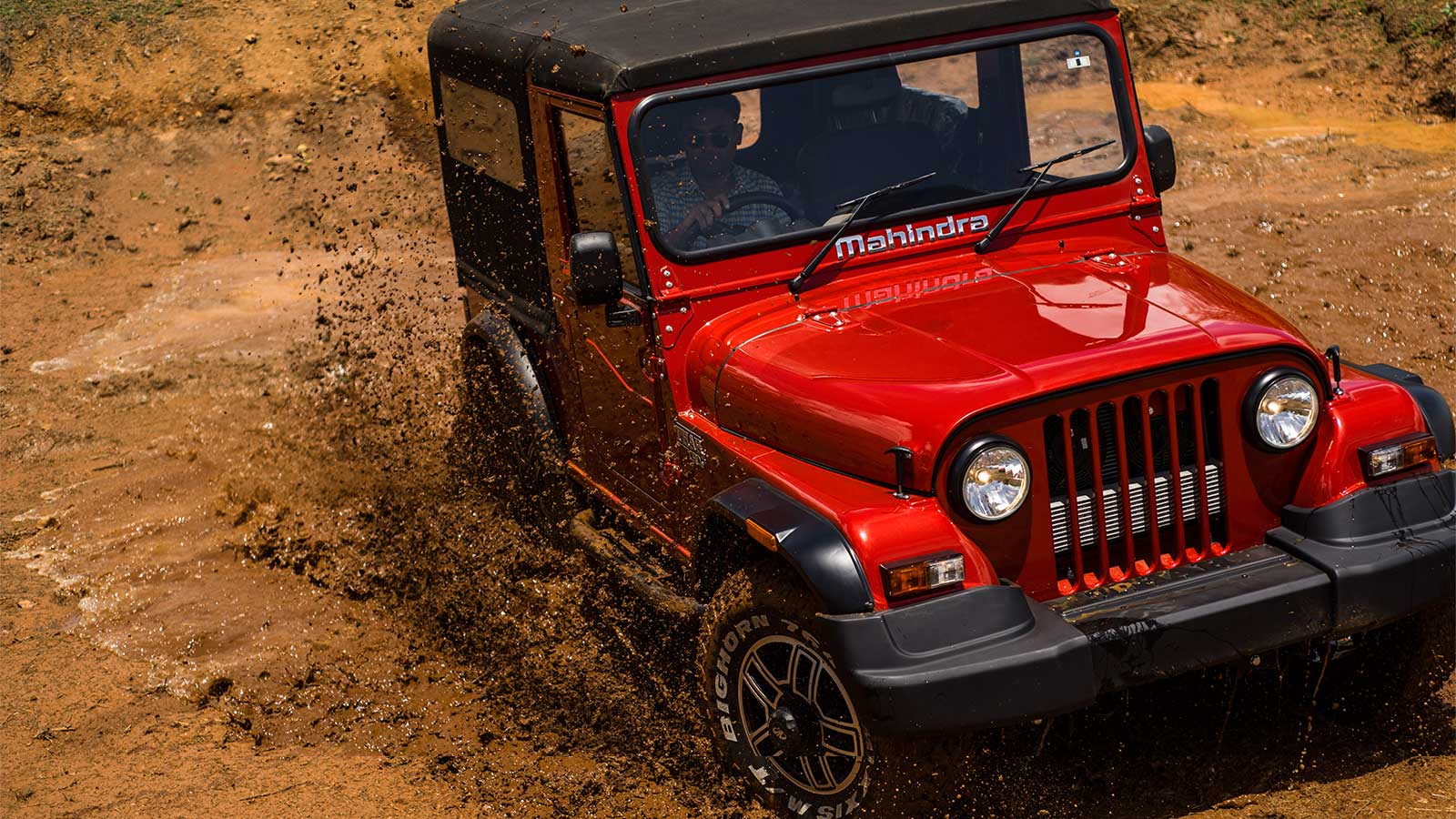 1600x900 Off Road Thar Wallpaper