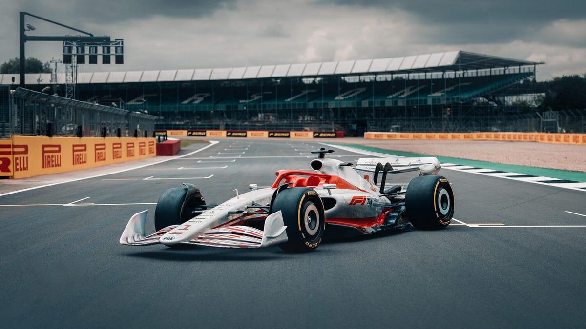 1200x675 New Formula 1 race car: 2022 F1 car reveal promises better racing, more sustainability