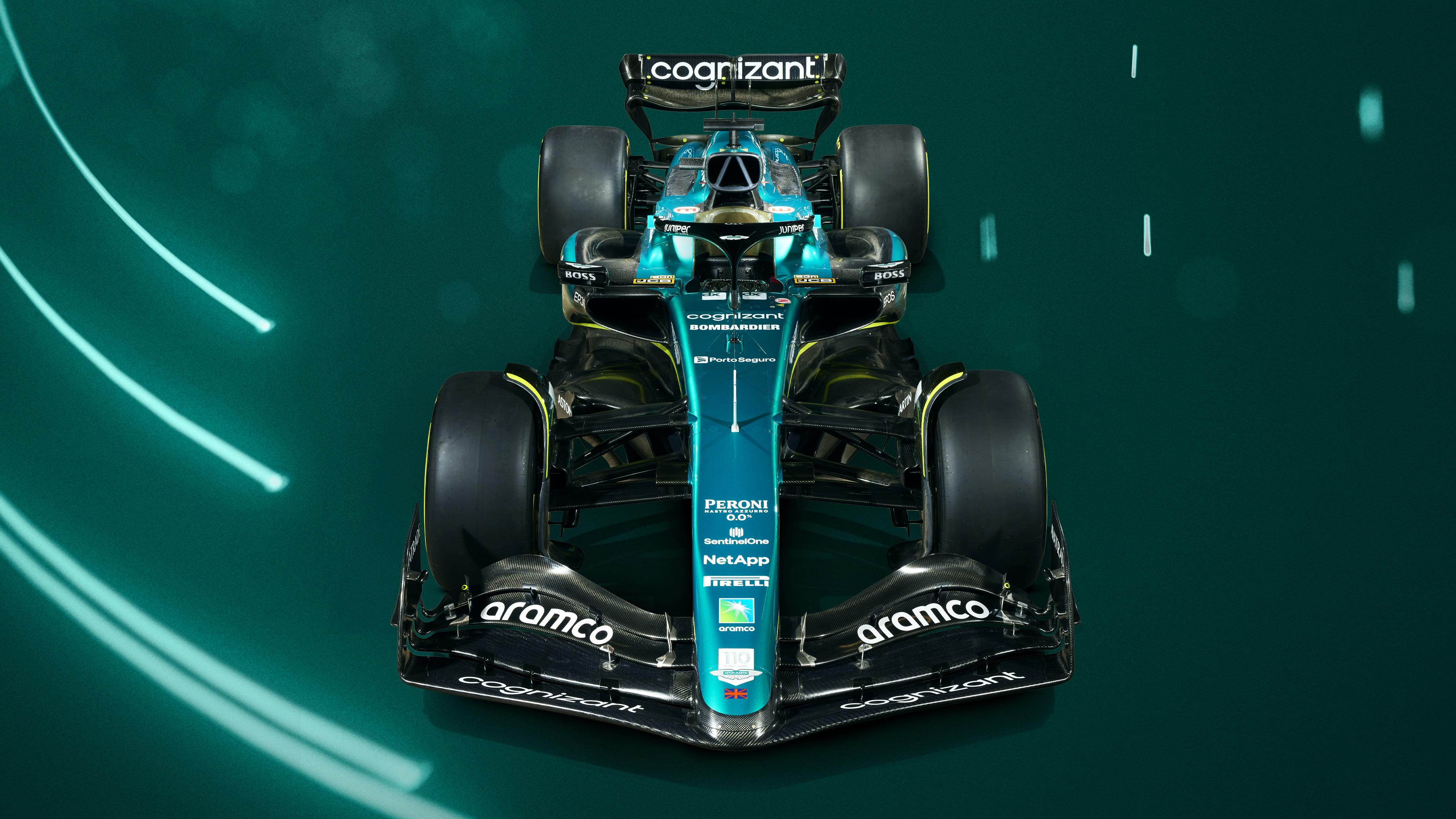3710x2087 Fernando Alonso's new F1 car revealed: meet the Aston Martin AMR23