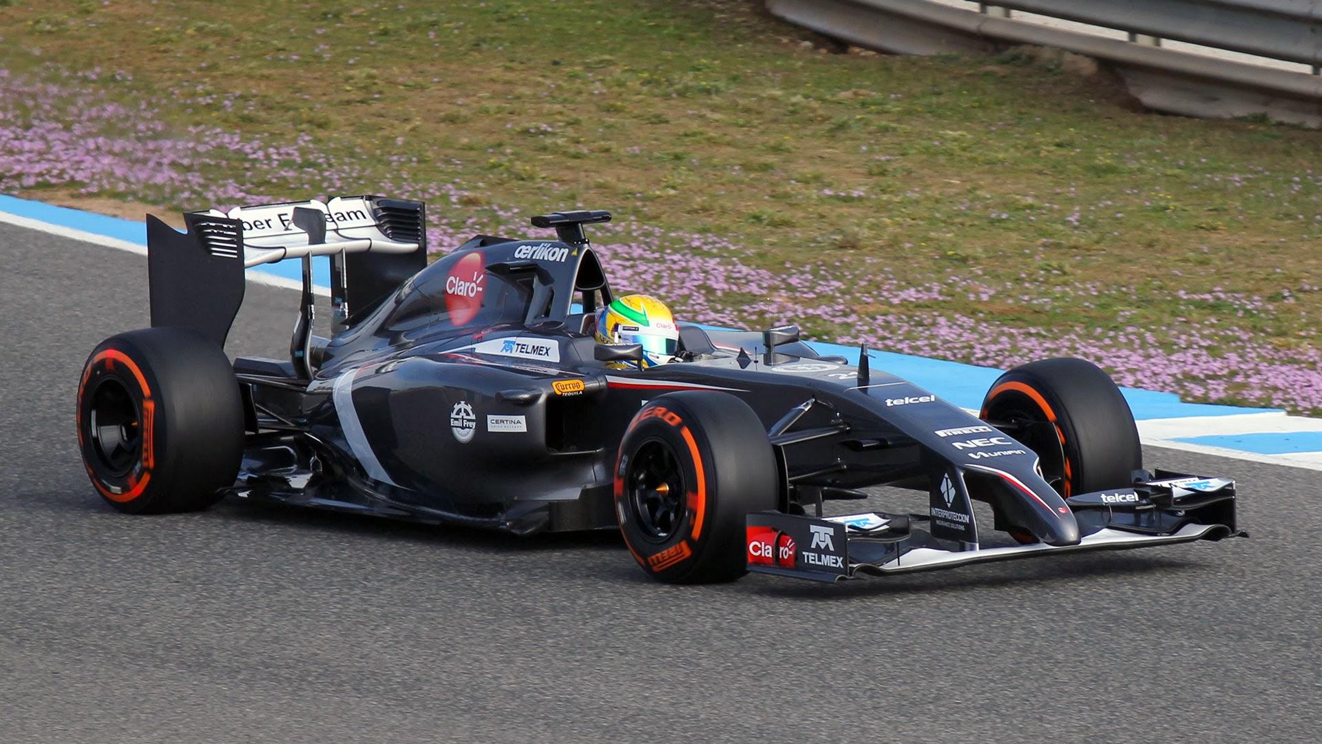 1920x1080 Only one Sauber under minimum F1 weight in Spain