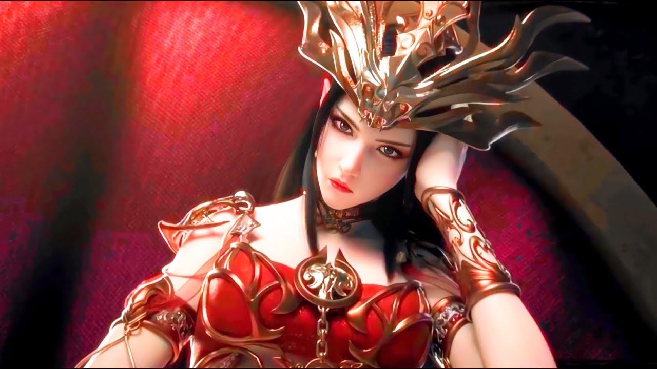1280x720 Battlevens AMV彩鳞Cai Lin Queen Medusa❣️Xiao Yan ❤️‍