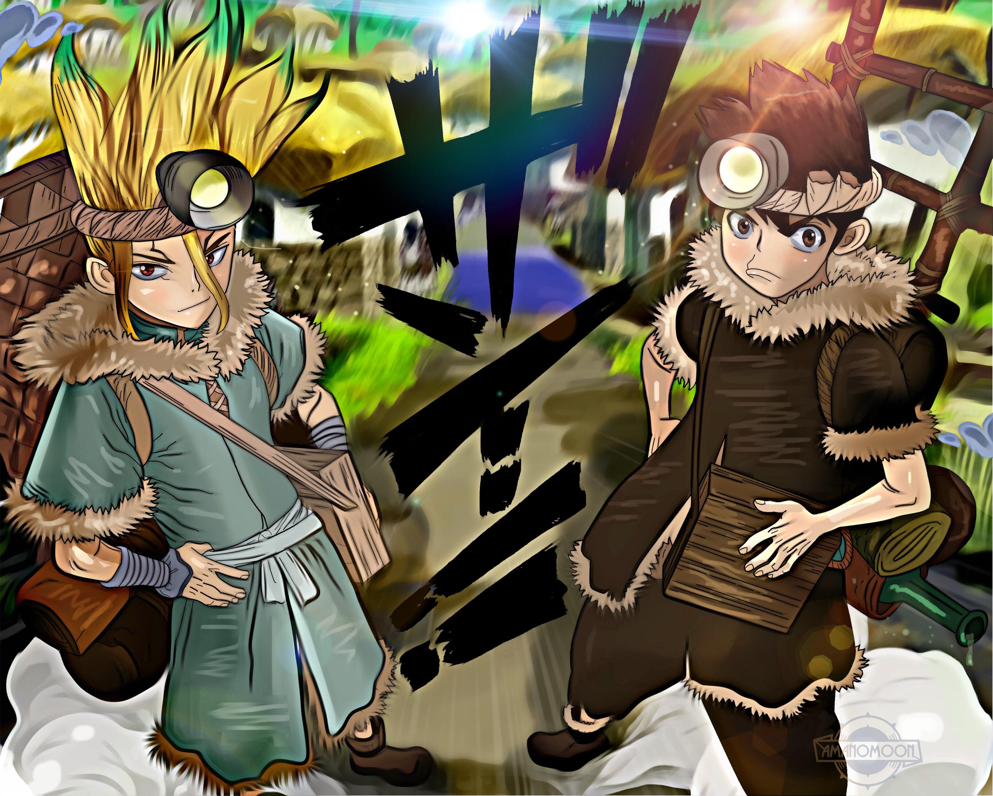 4128x3312 Wallpaper / Taiju Oki, Anime, Dr. Stone, 4K, Senku Ishigami free download
