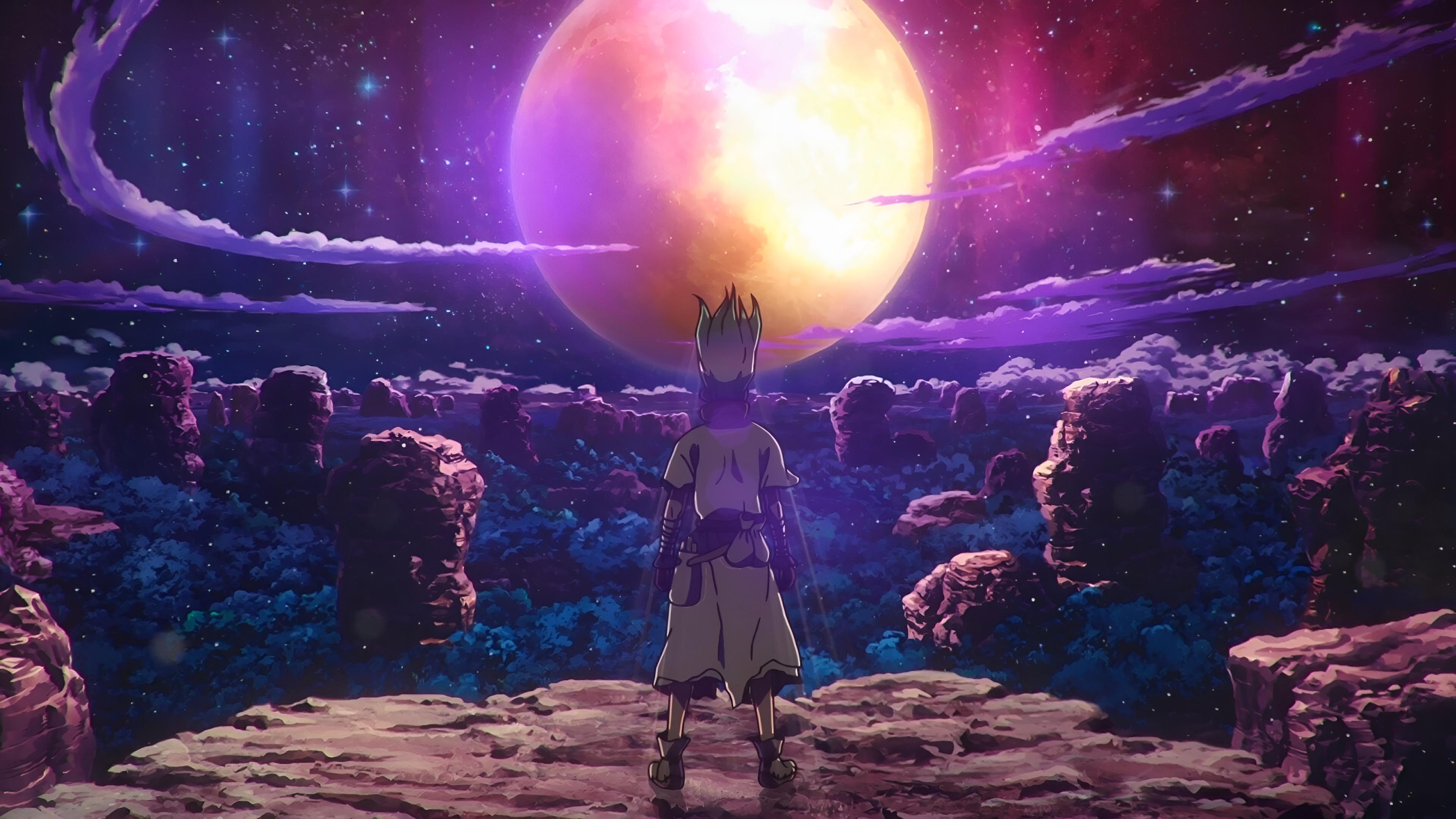 3840x2160 Wallpaper Senku Ishigami, dr Stone, Taiju Oki, Anime, World, Background Free Image
