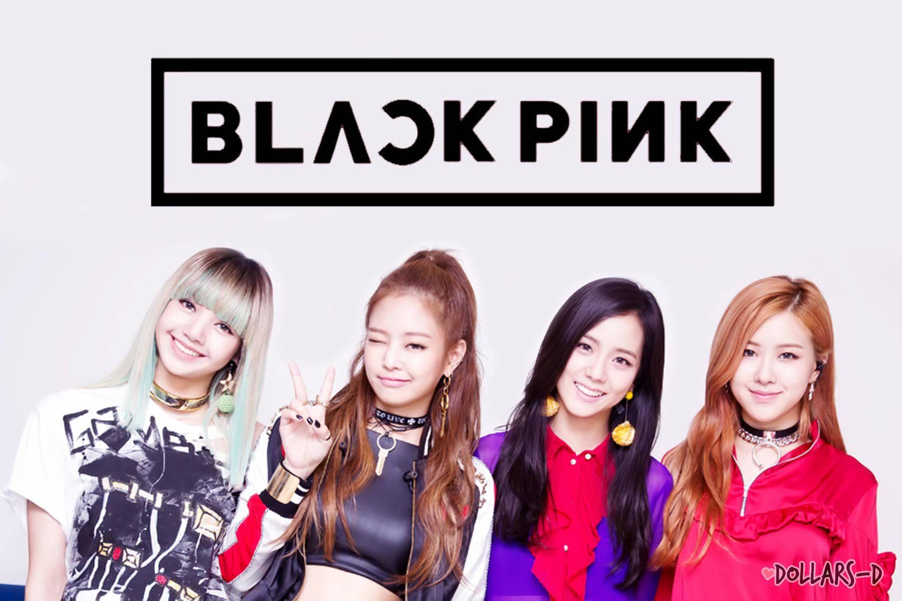 1800x1200 Download All Four Members Of K Pop Group Blackpink, Jisoo, Jennie, Rosé And Lisa, Looking Chic And Confident. Wallpaper