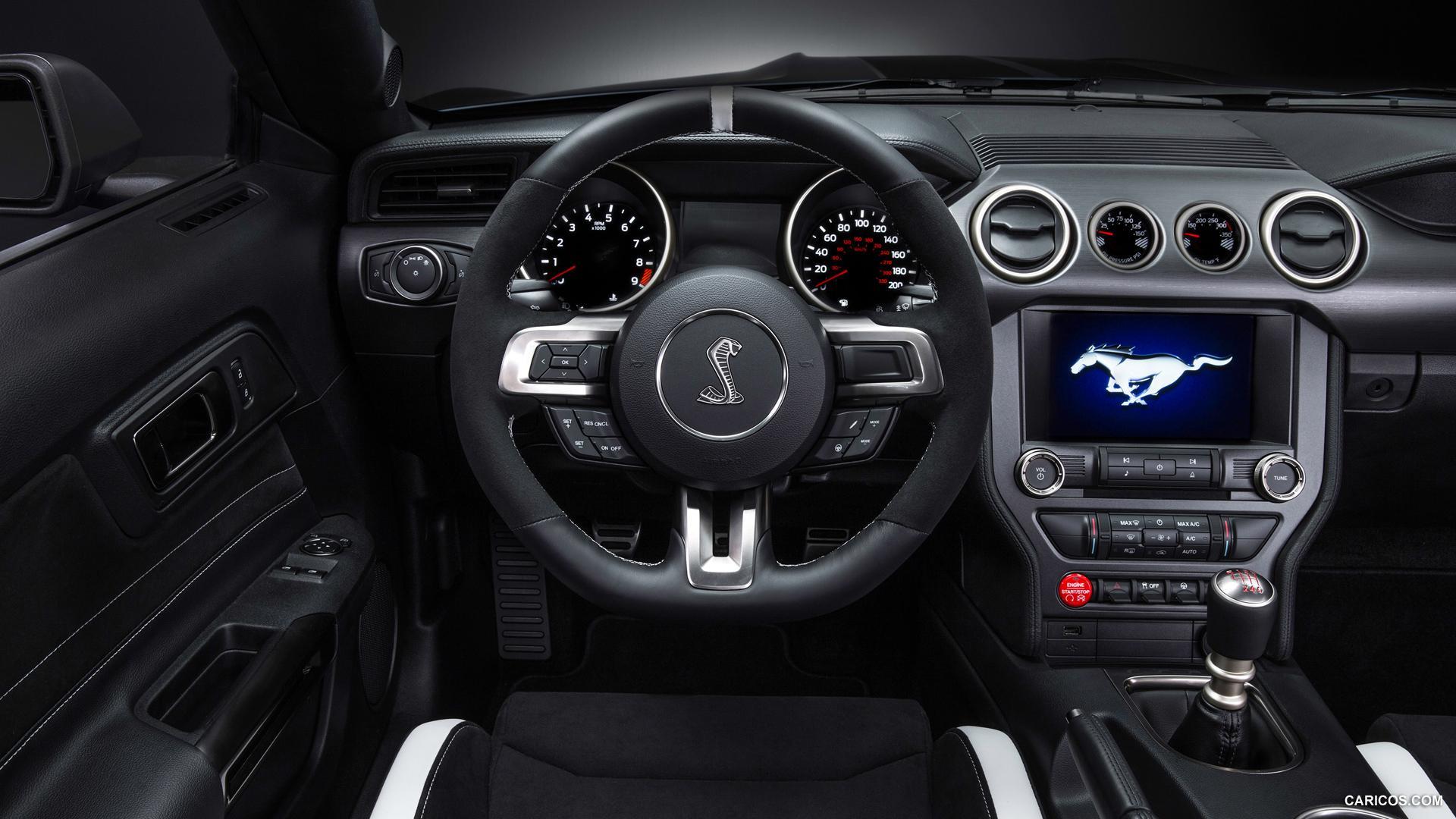 1920x1080 Ford Mustang Car Dashboard Wallpaper