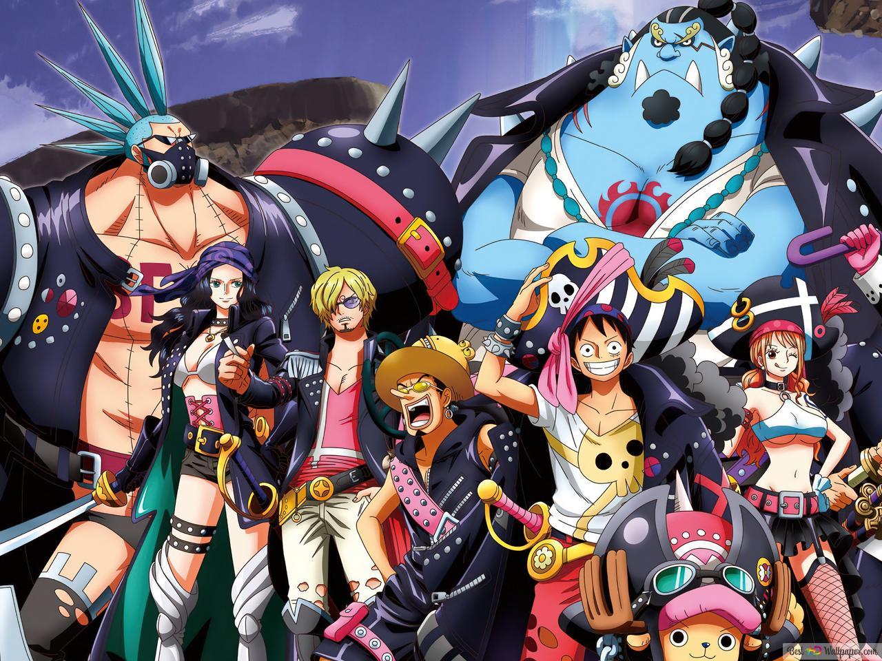 1280x960 Straw Hat Pirates from One Piece Film: Red 4K wallpaper download