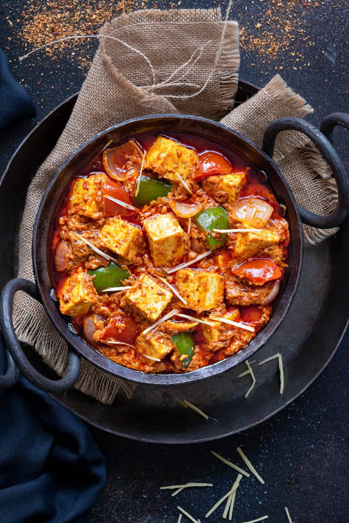 1200x1798 Kadai Paneer Best Restaurant Style Paneer Recipe Video
