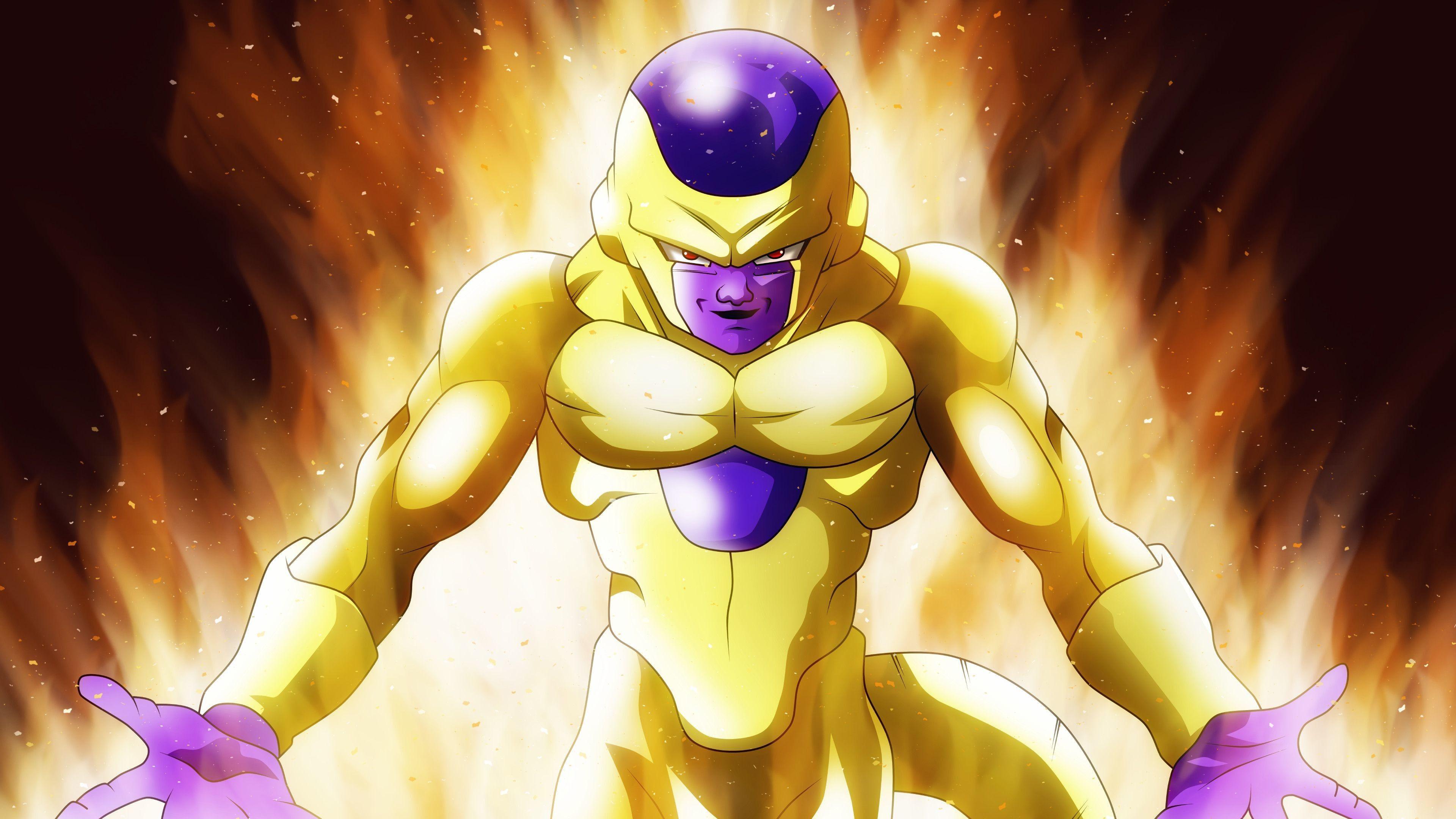 3840x2160 Golden Frieza 4k Wallpaper
