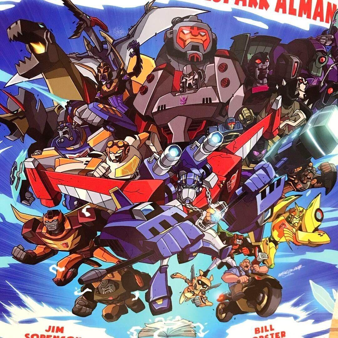 1080x1080 Transformers Animated The Complete Allspark Almanac IDW Collectible Book Rare