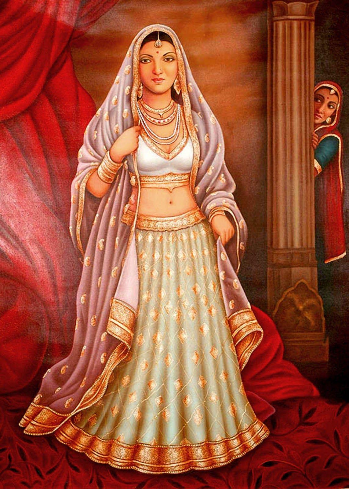 1143x1600 BEST INDIAN ART Art, Paintings, Digital art, Wallpaper, Potraits, Designs: RAJASTHANI WOMAN'S PAI. Rajasthani bride, Indian women painting, India painting