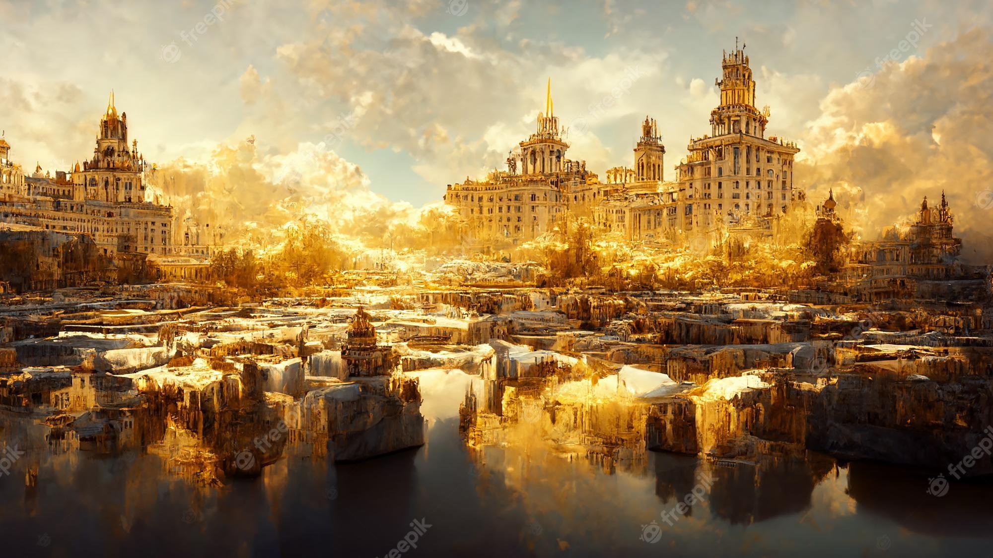 Golden City Wallpapers - Top Free Golden City Backgrounds - WallpaperAccess