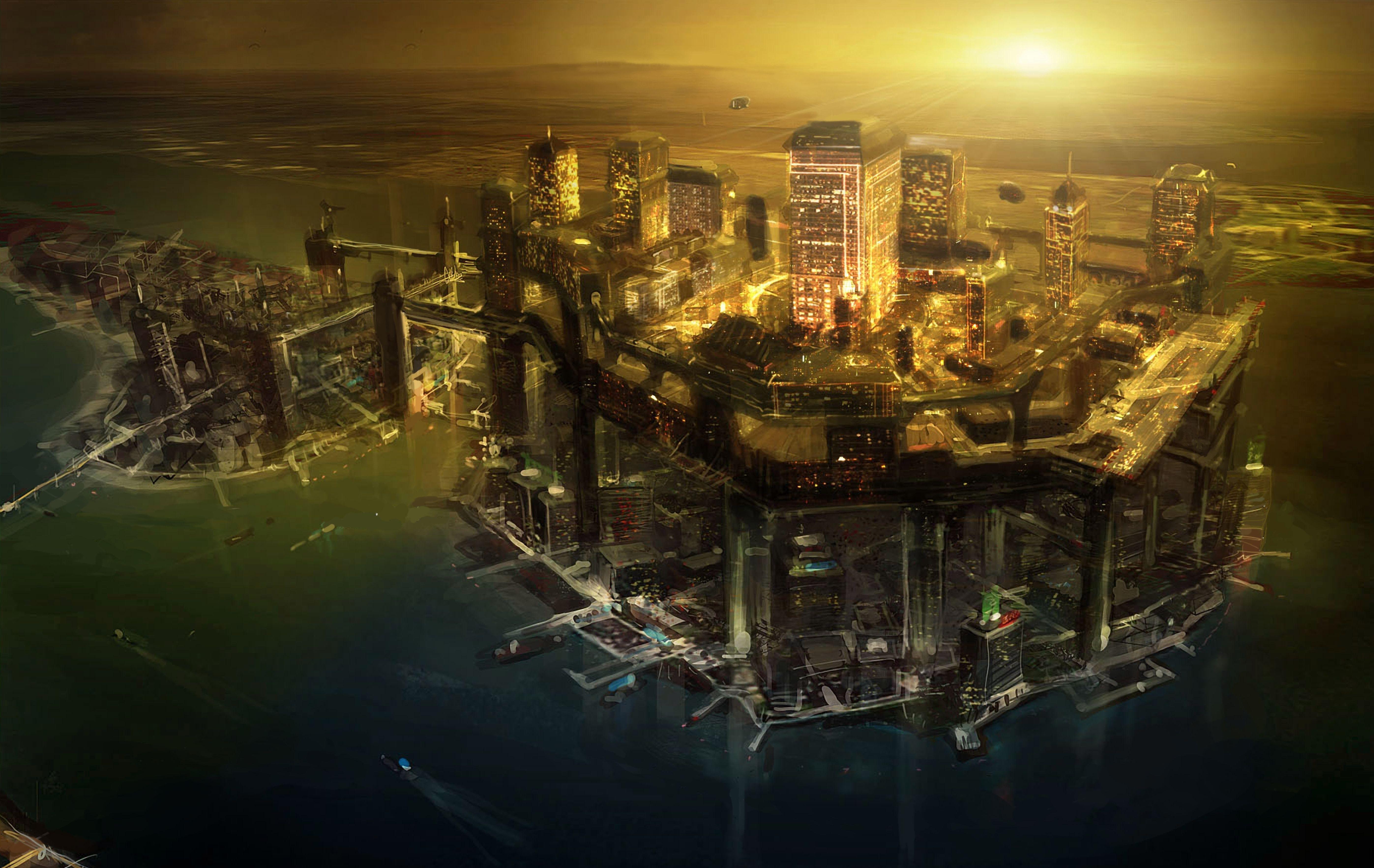 Golden City Wallpapers - Top Free Golden City Backgrounds - WallpaperAccess