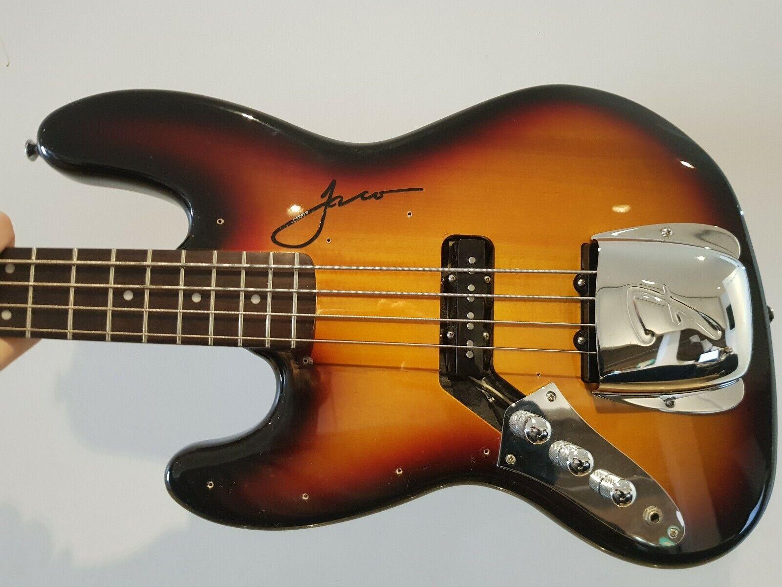 1600x1200 pcs Jaco Pastorius sign black vinyl sticker decal for your Fender Jazz Bass