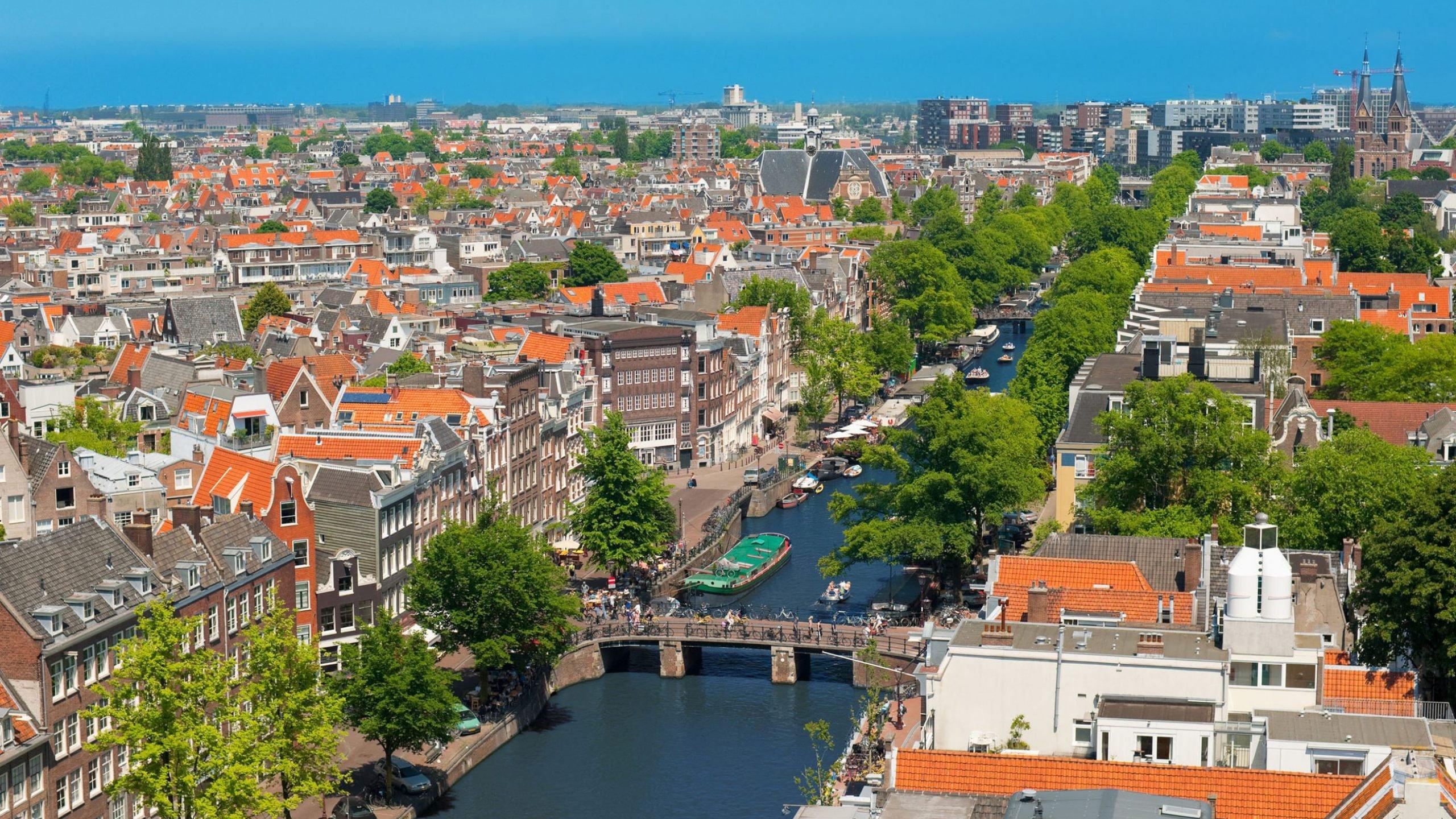 2560x1440 Amsterdam Netherlands HD wallpaper
