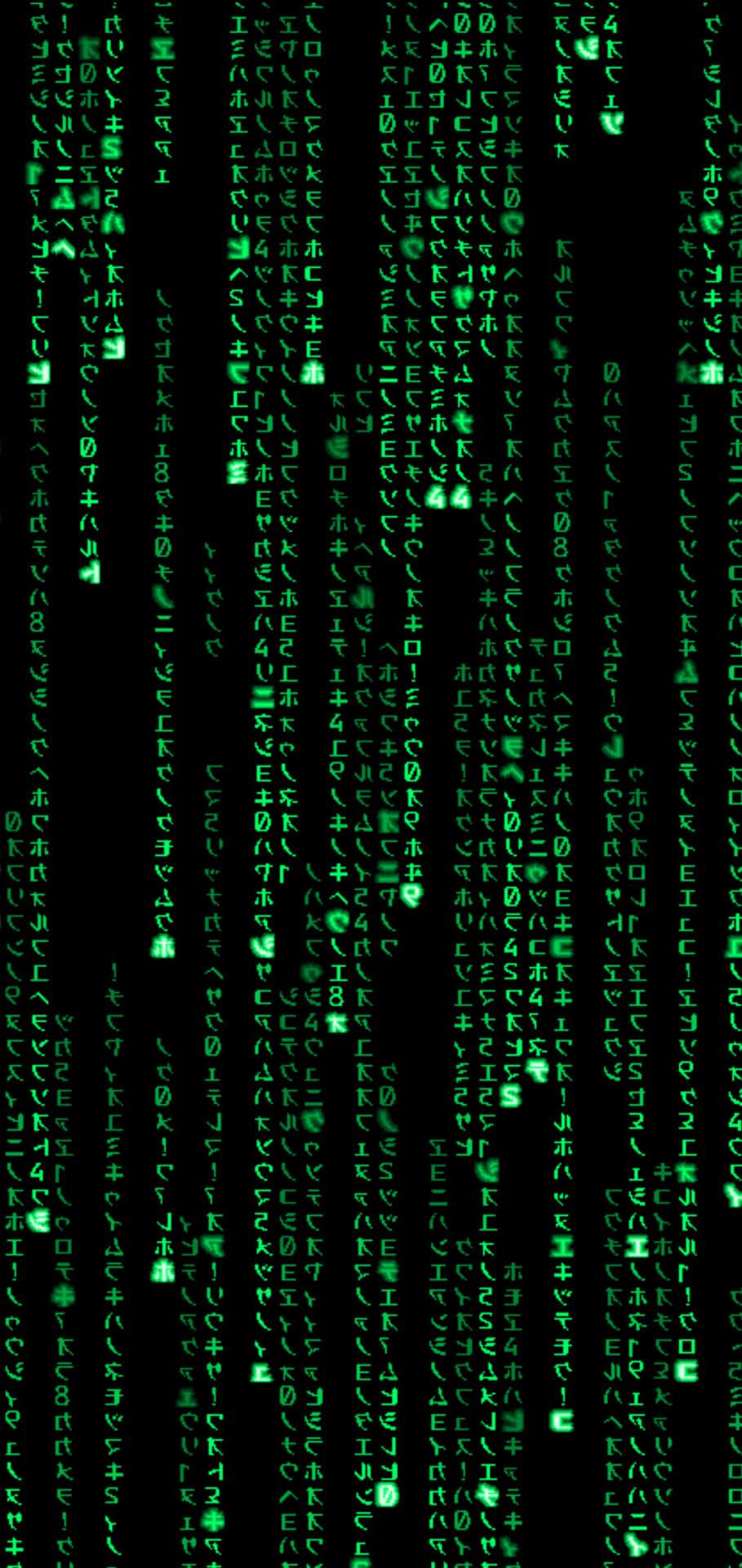 909x1920 Matrix Code Wallpaper HD Wallpaper