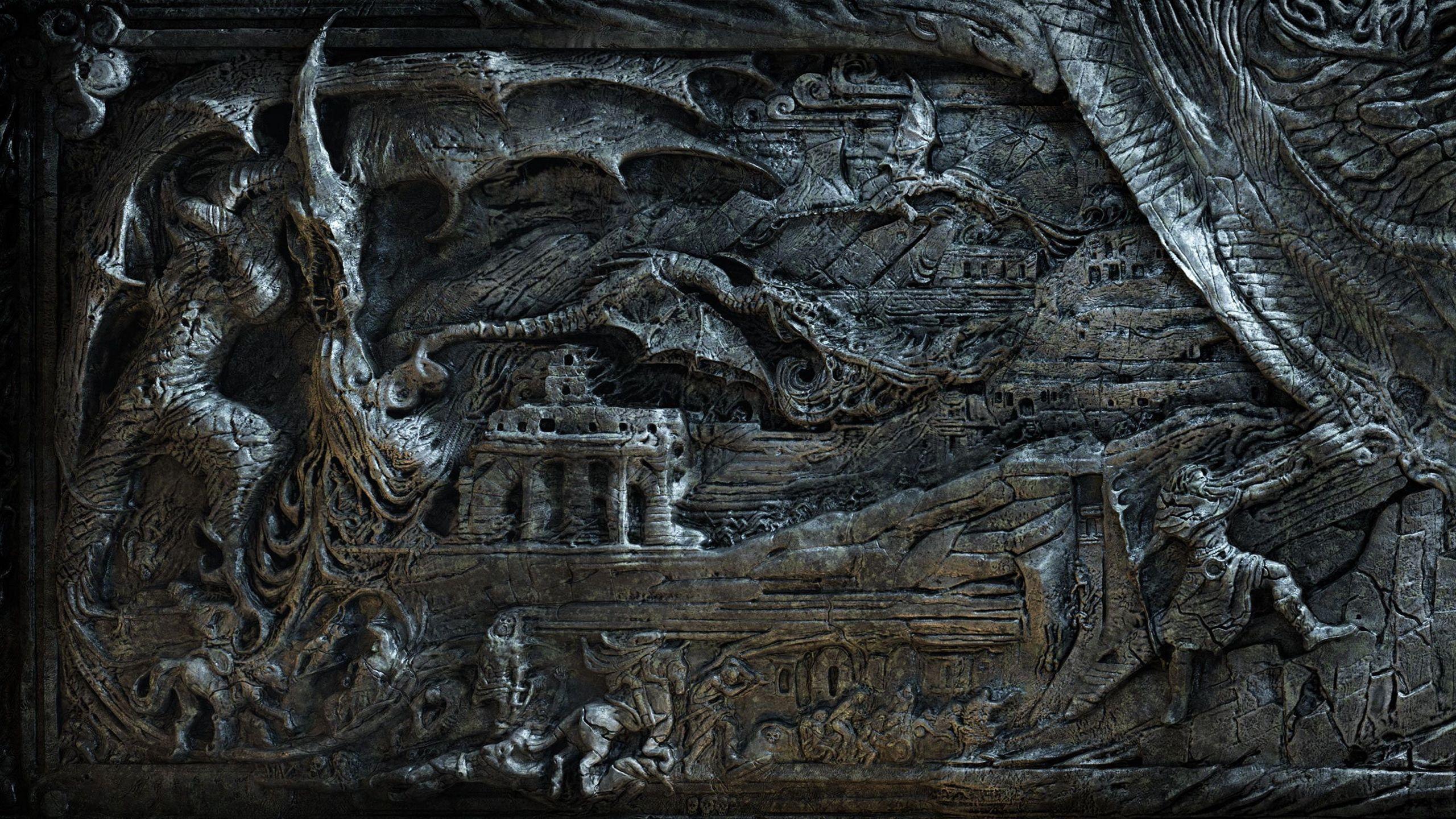 2560x1440 Download wallpaper 2560x1440 the elder scrolls, skyrim, bas