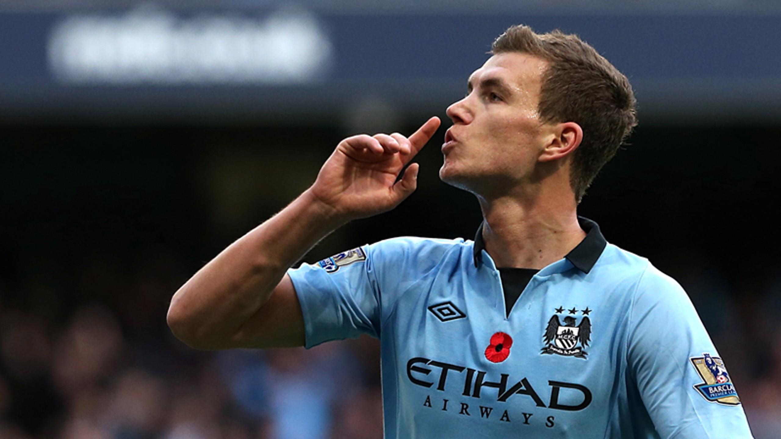 2560x1440 Edin Dzeko: 100 up!