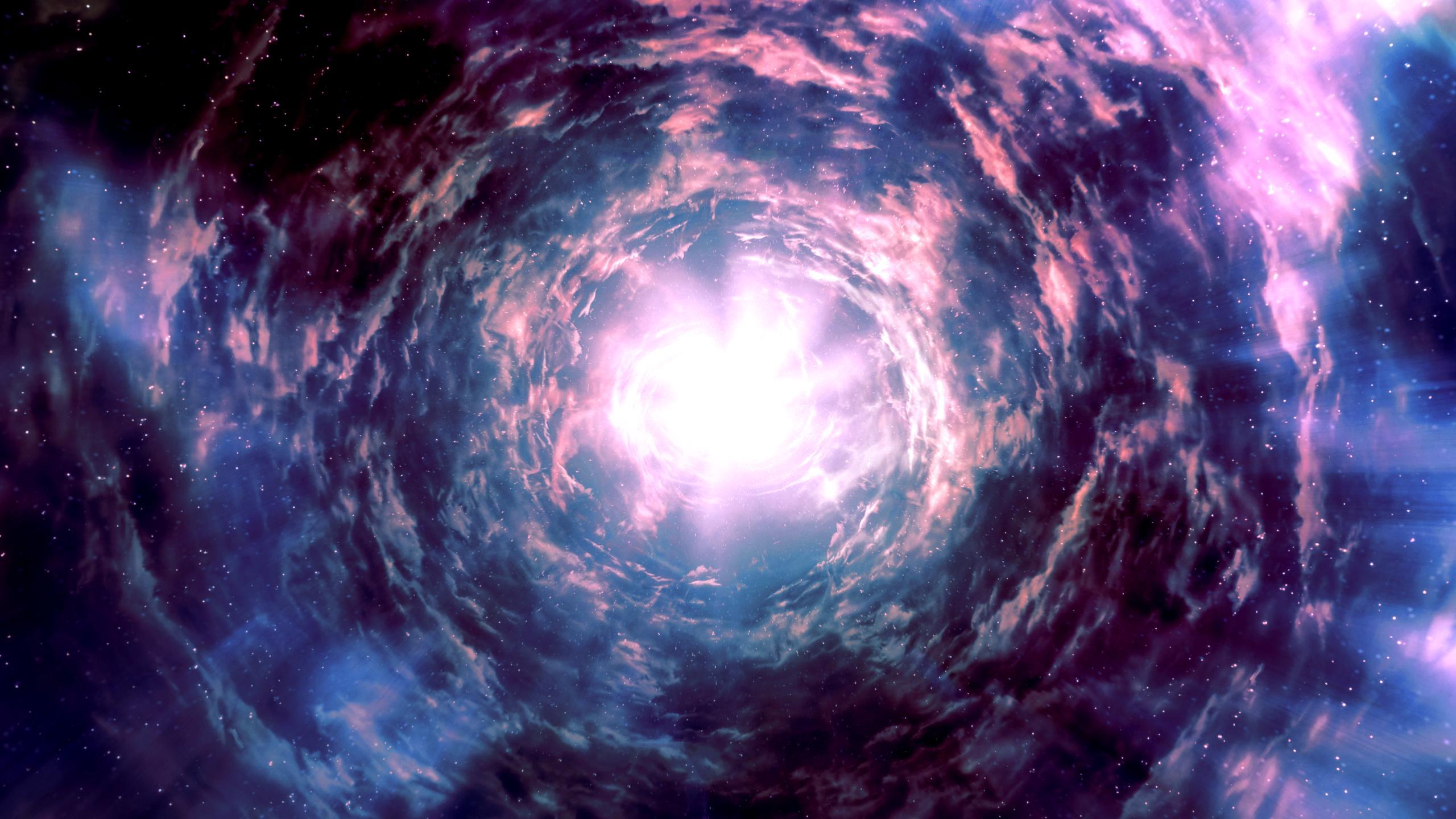 2560x1440 The Sky of Sovngarde from Skyrim [2560x1440]