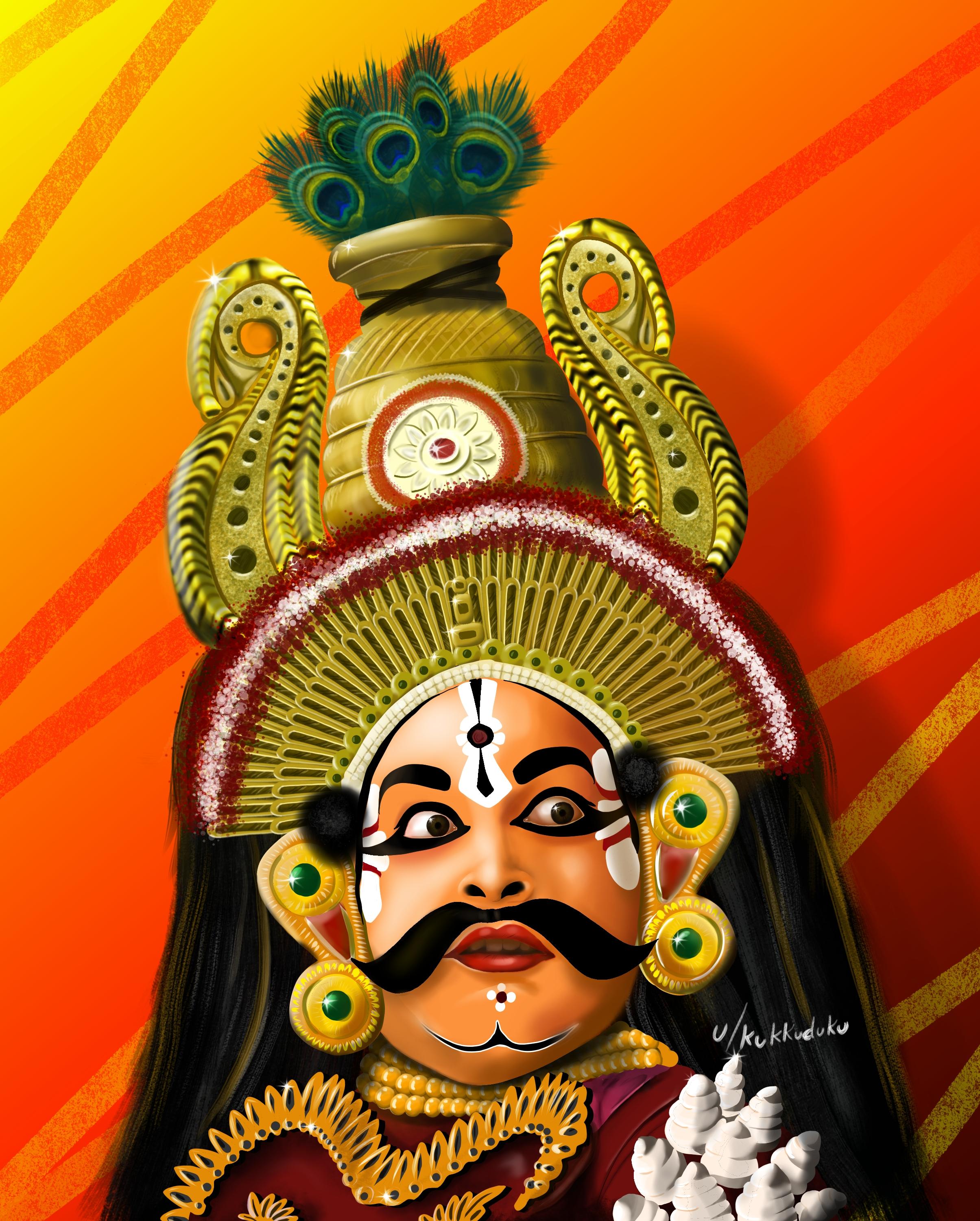 Yakshagana Wallpapers Top Free Yakshagana Backgrounds WallpaperAccess