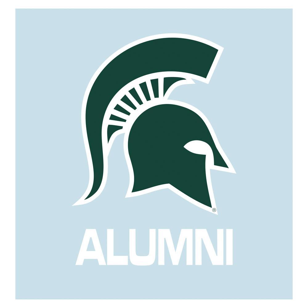 1000x1000 MSU State Alumni 5 Decal