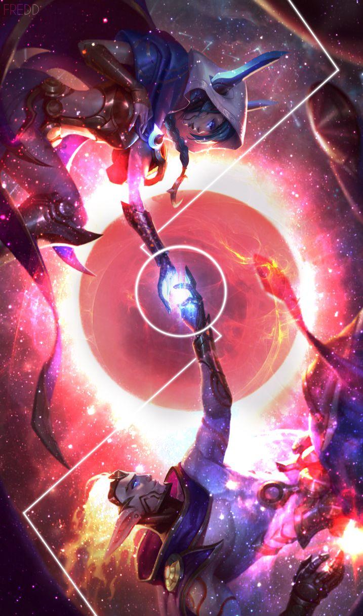 717x1215 Xayah & Rakan <3