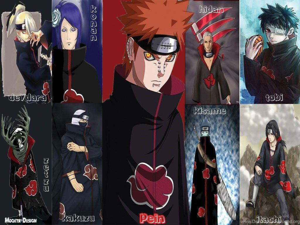 1024x768 Wallpaper Pain Nagato Kakuzi Kisame Konan Naruto Orochimaru. Desktop Background