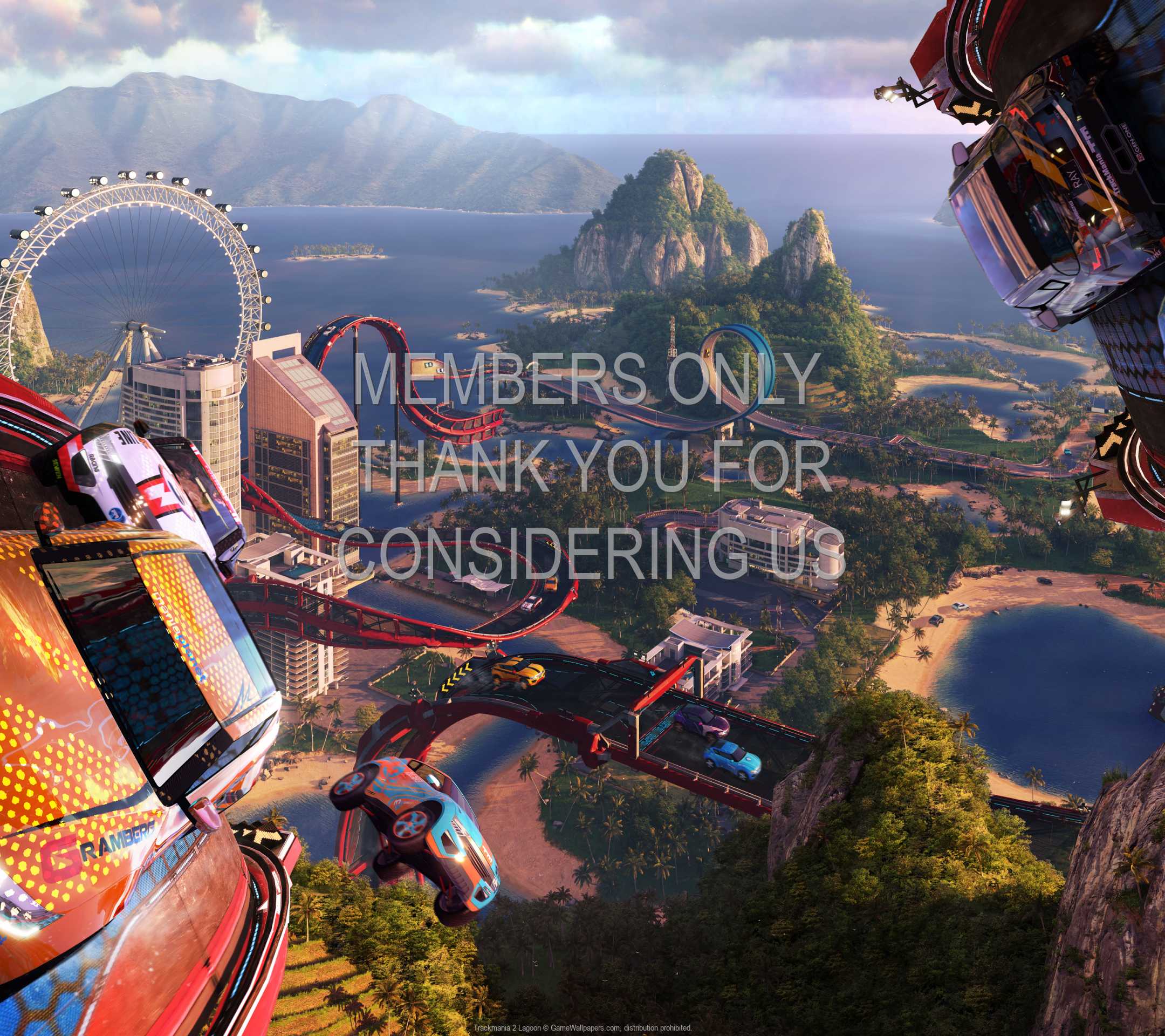 2160x1920 Trackmania 2 Lagoon wallpaper 01 1080p Horizontal