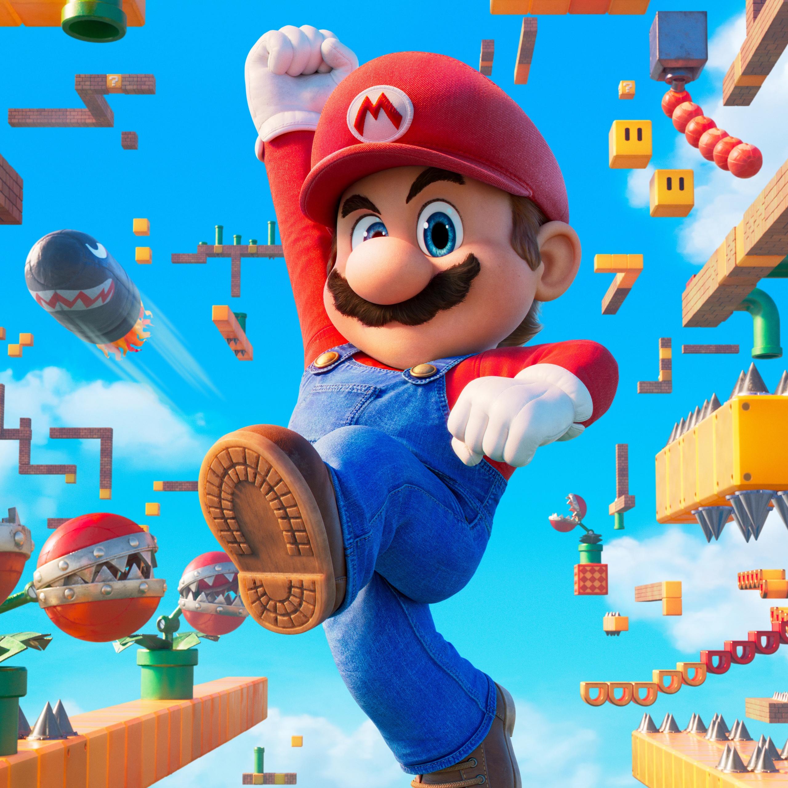2560x2560 The Super Mario Bros. Movie Wallpaper 4K, 2023 Movies, Movies