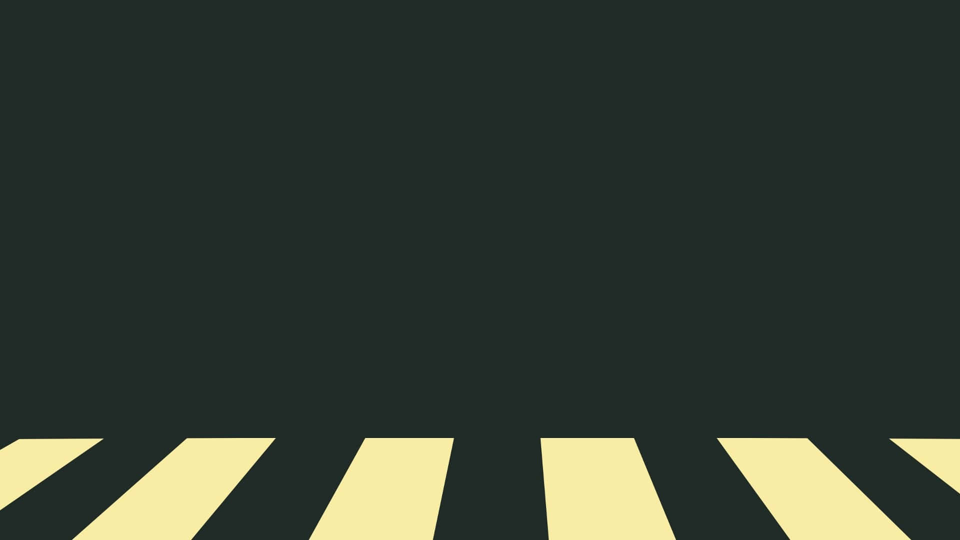 1920x1080 Download Yellow Crosswalk Minimal Background Wallpaper