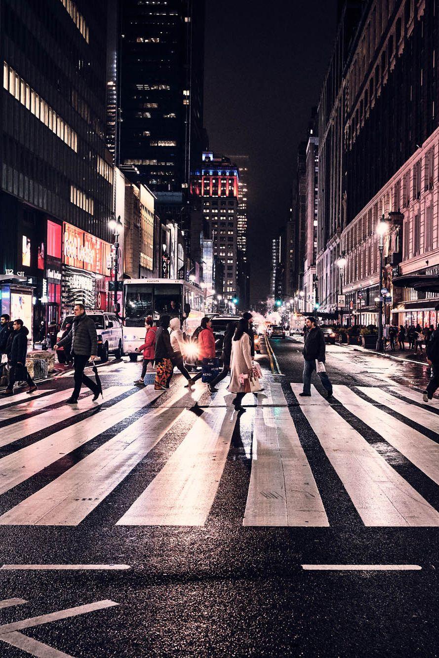 889x1333 Crosswalk. City streets photography, Nyc life, City aesthetic