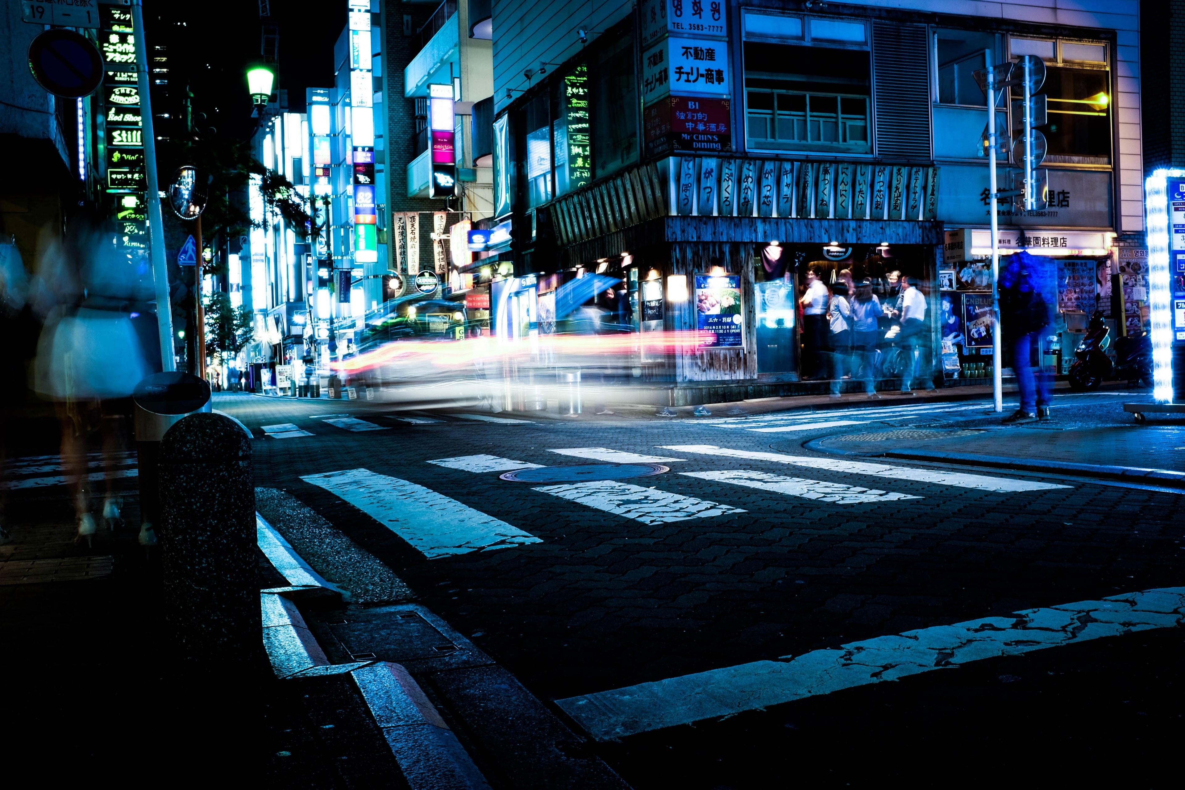 3840x2560 Wallpaper / crosswalk black and white street and urban HD 4k wallpaper free download