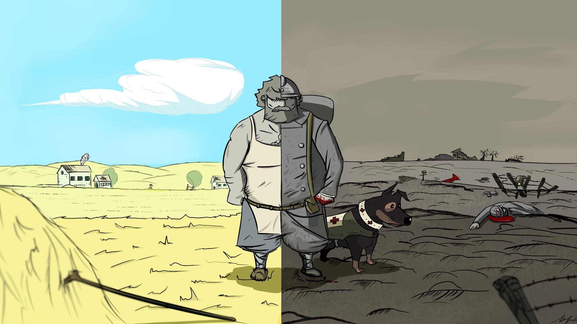 1920x1080 Free Valiant Hearts Wallpaper in 1920x1080