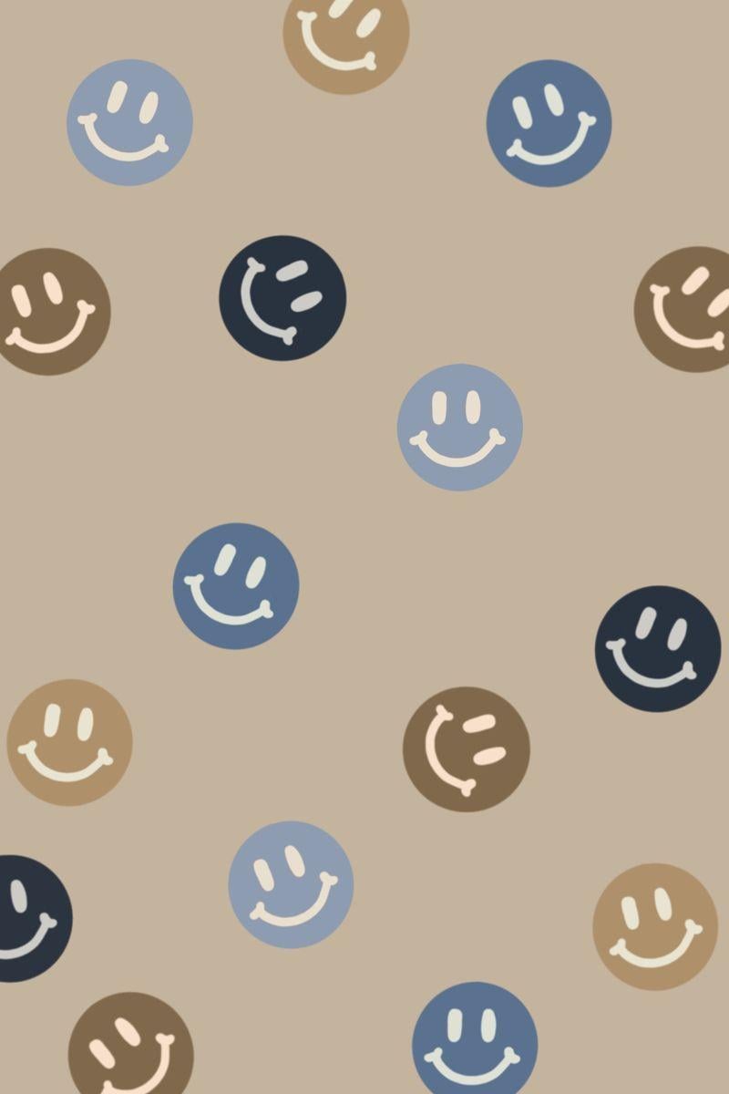 Trippy Smiley Face Wallpaper  Trippy Dark Aesthetic Wallpaper iPhone