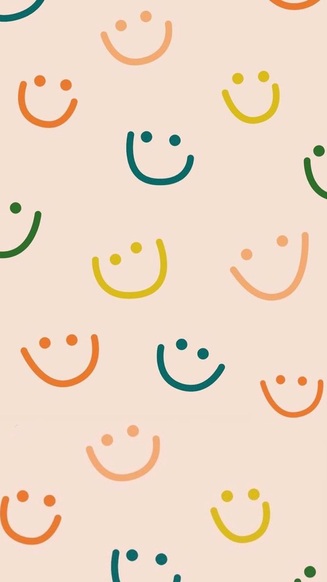 675x1200 Smiley Face Aesthetic Wallpaper